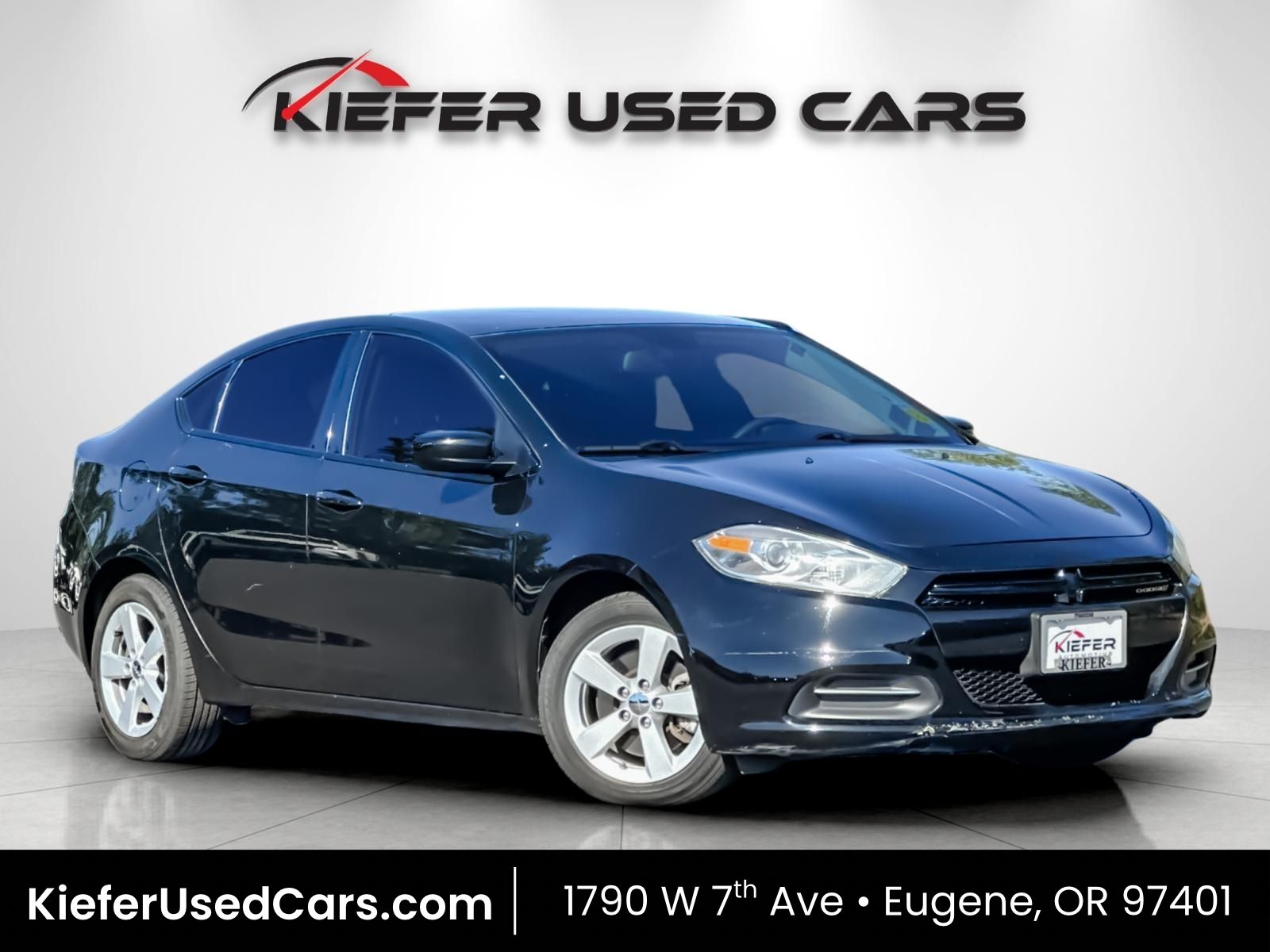 Pitch Black Clearcoat 2016 Dodge Dart Sedan Front-Wheel Drive 6-Speed Automatic