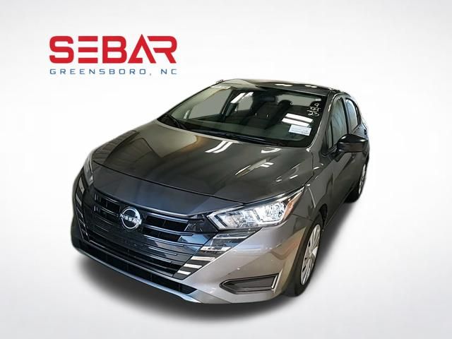 Gray (Gun Metallic) 2023 Nissan Versa Sedan Front-Wheel Drive Continuously Variable Transmission