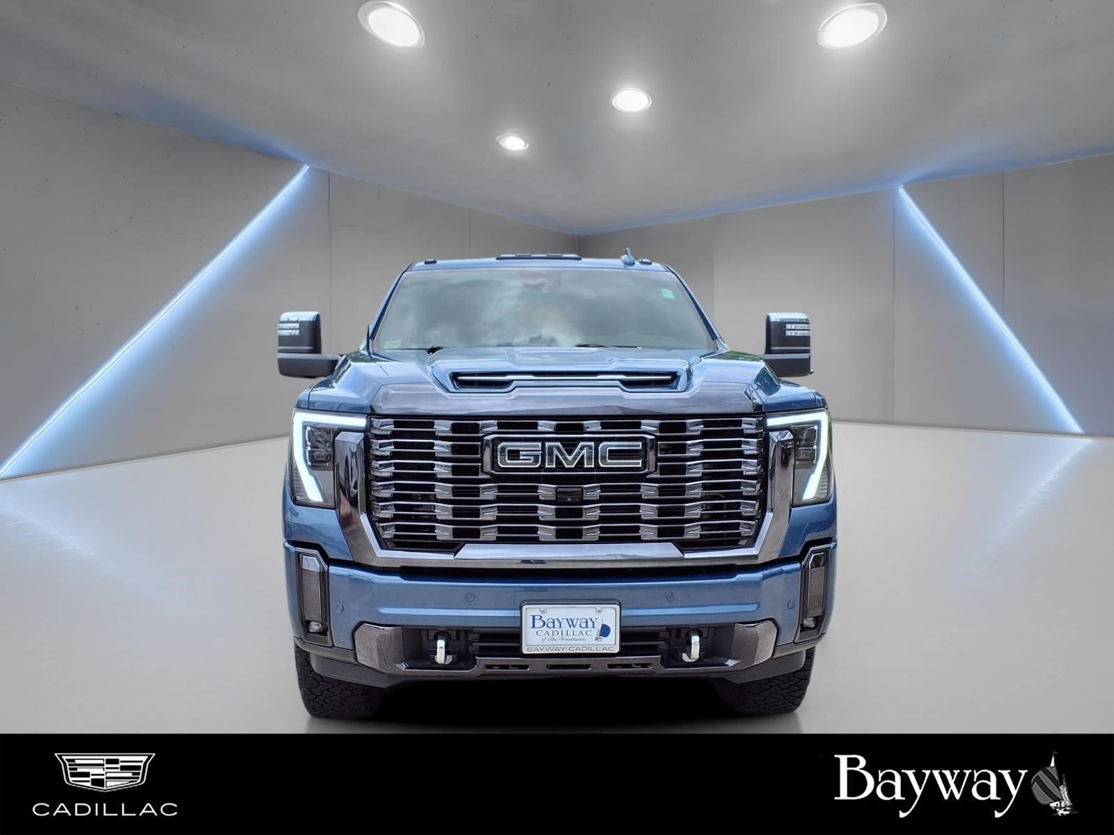 2024 GMC Sierra 2500HD Denali Ultimate Blue at DeMontrond Gulf Freeway