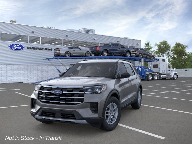 New 2026 Carbonized Gray Metallic Ford Active image 3