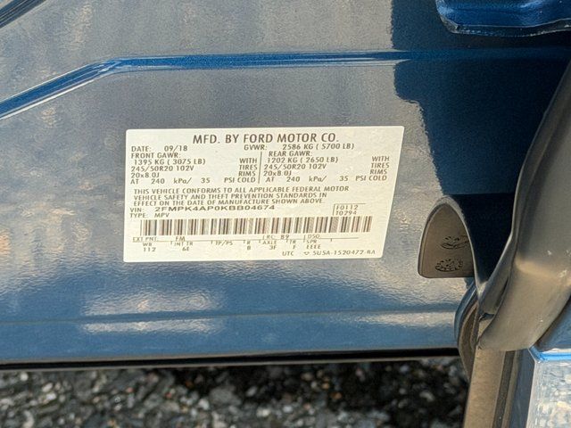 Certified Used 2019 Ford Performance Blue Metallic Ford ST image 26