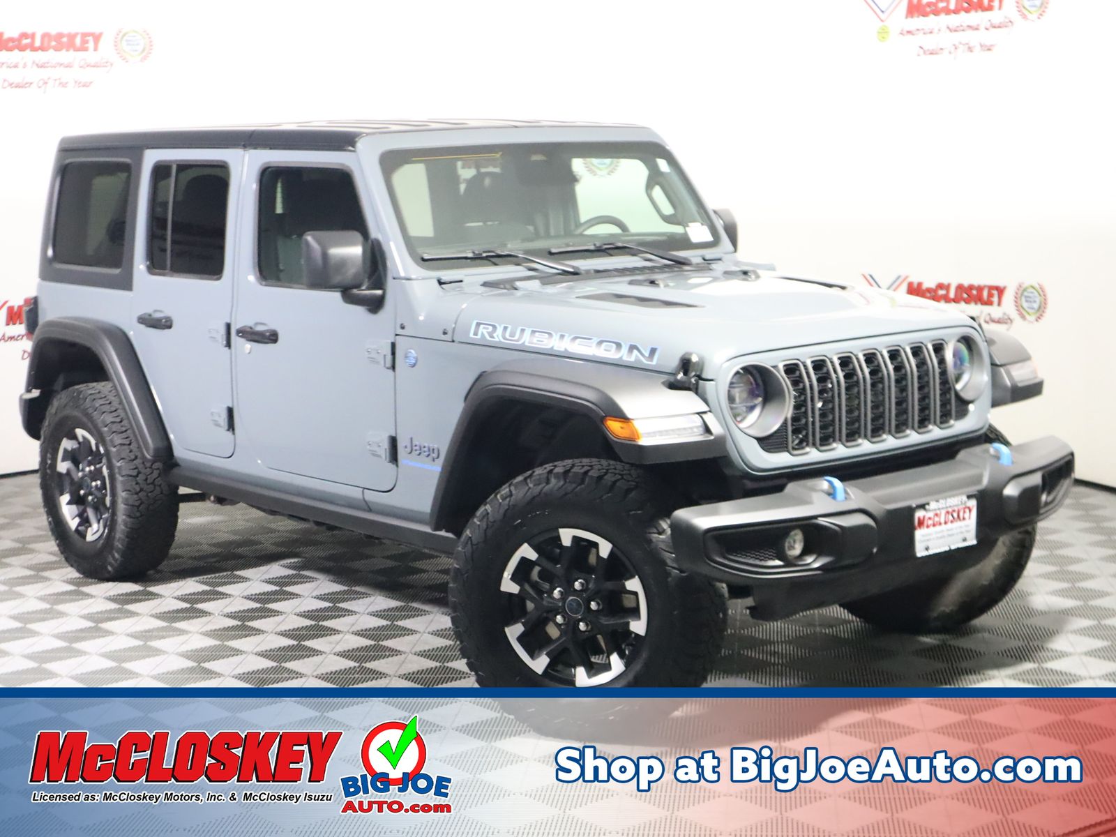 Anvil Clear Coat 2025 Jeep Wrangler 4xe Rubicon 4WD SUV / Crossover Four-Wheel Drive 8-Speed Automatic