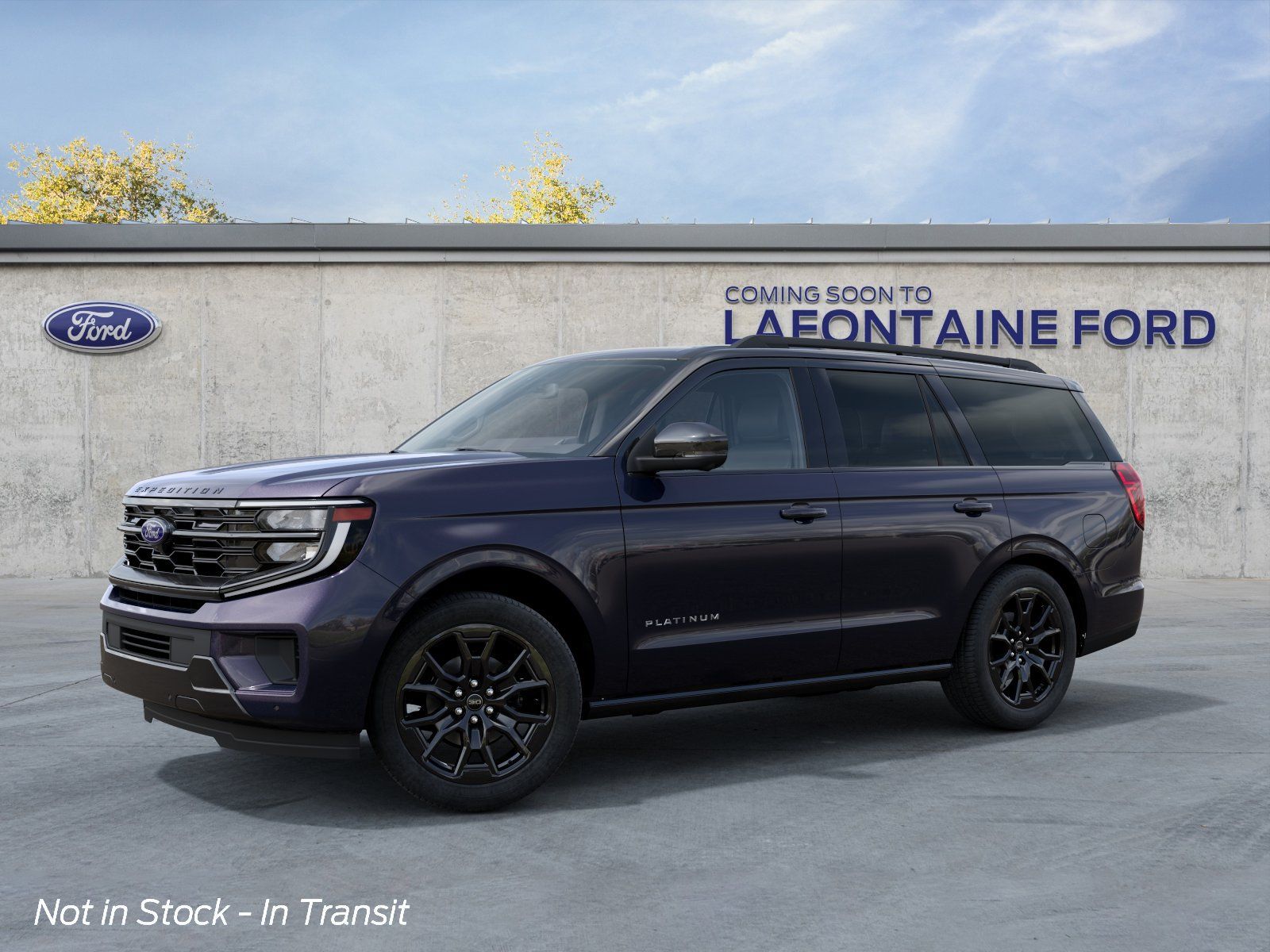 Blue 2027 Ford Expedition SUV / Crossover Four-Wheel Drive Automatic