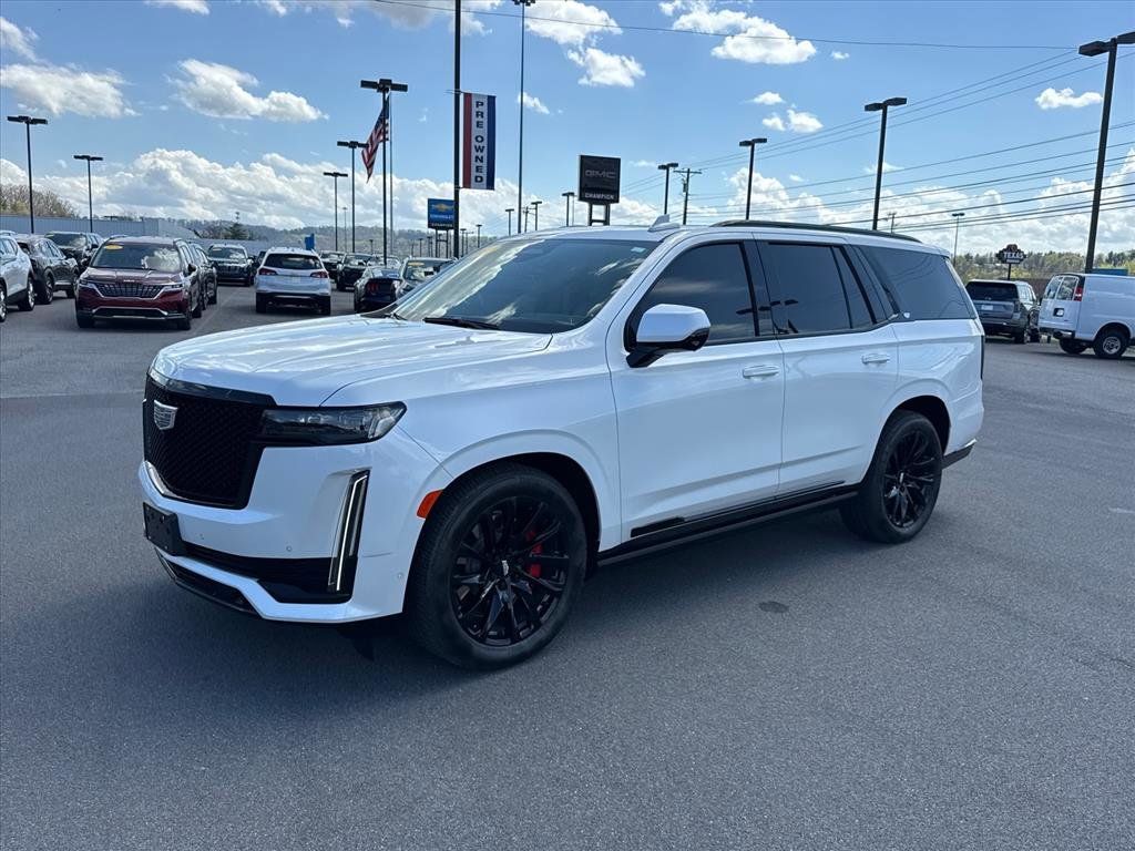 Crystal White Tricoat 2024 Cadillac Escalade Sport Platinum 4WD SUV / Crossover Four-Wheel Drive Automatic