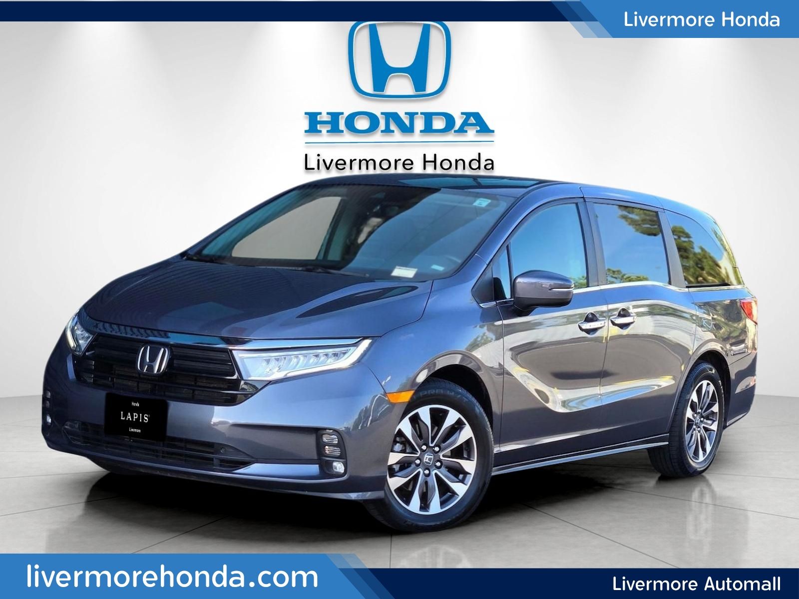 Gray (Modern Steel Metallic) 2024 Honda Odyssey Minivan Front-Wheel Drive Automatic