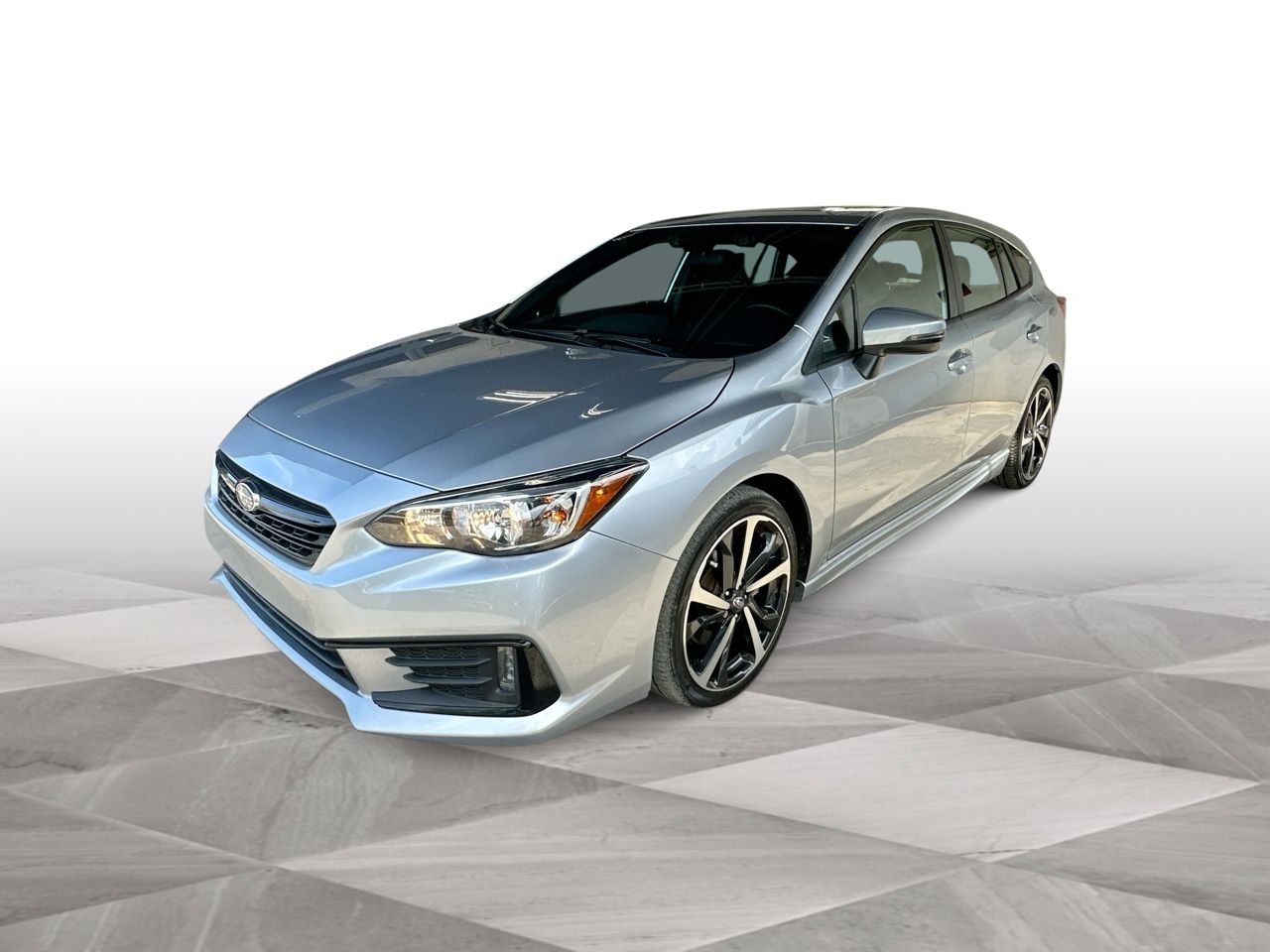 Ice Silver Metallic 2023 Subaru Impreza Wagon All-Wheel Drive Continuously Variable Transmission