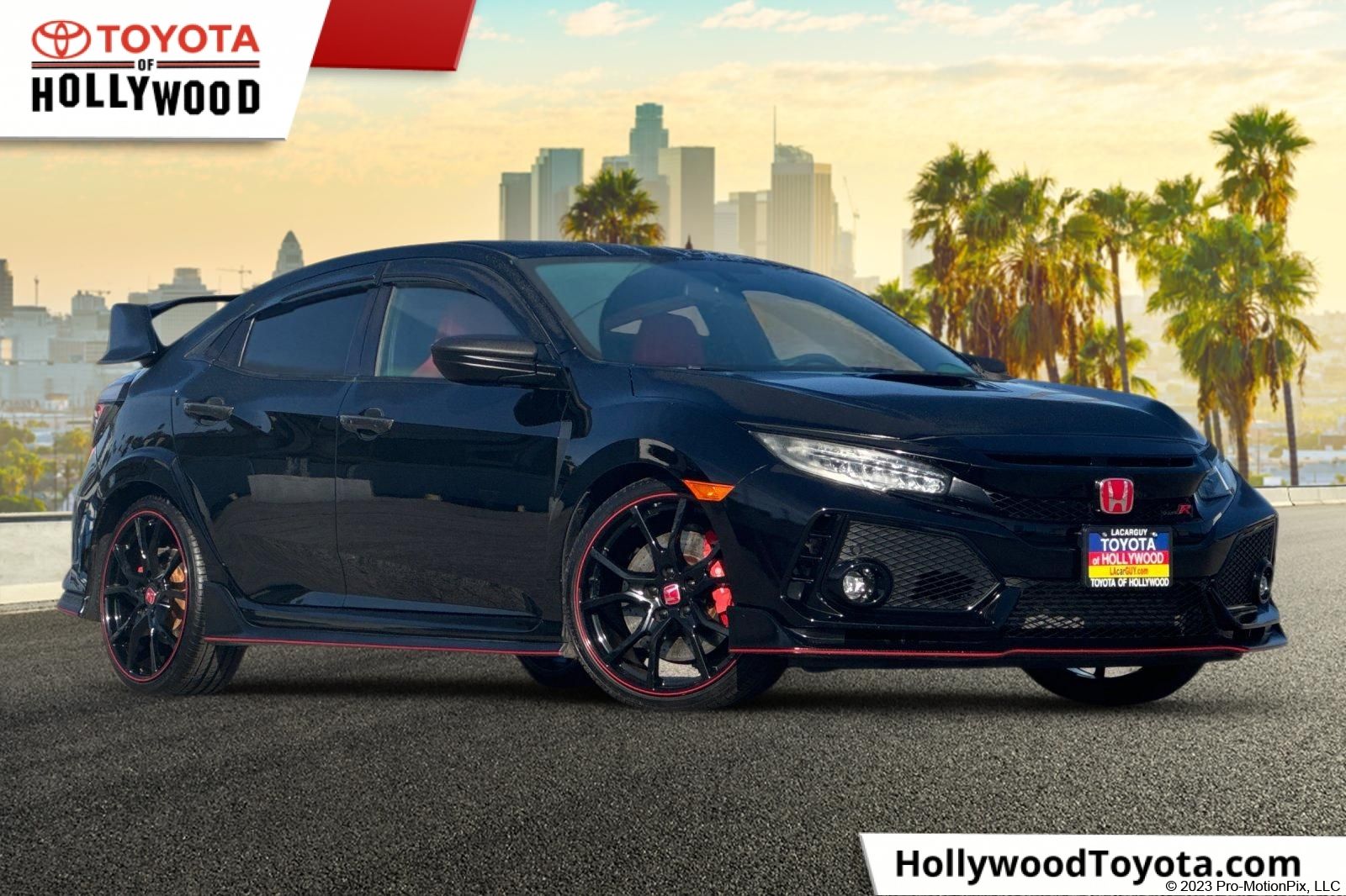 Crystal Black Pearl 2018 Honda Civic Type R Touring FWD Hatchback Front-Wheel Drive 6-Speed Manual