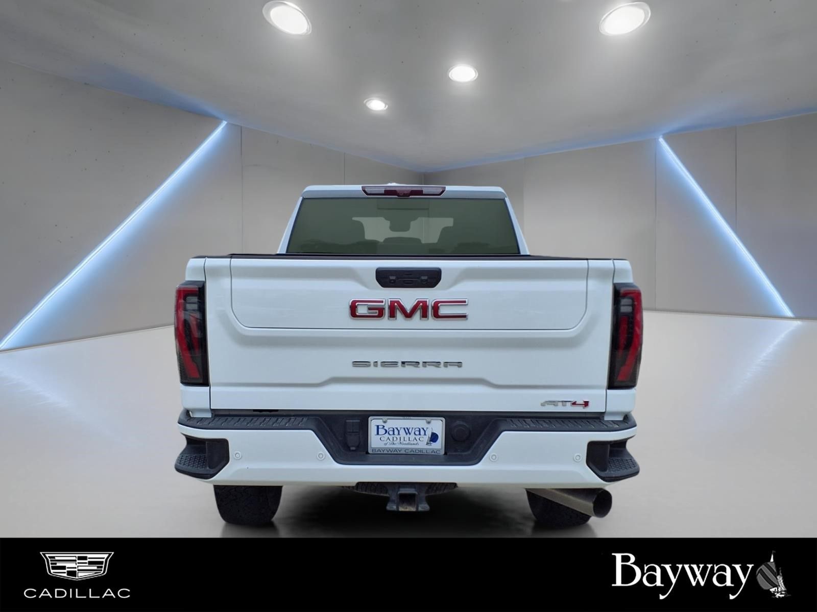 2024 GMC Sierra 2500HD AT4 White at Bayway Cadillac of The Woodlands