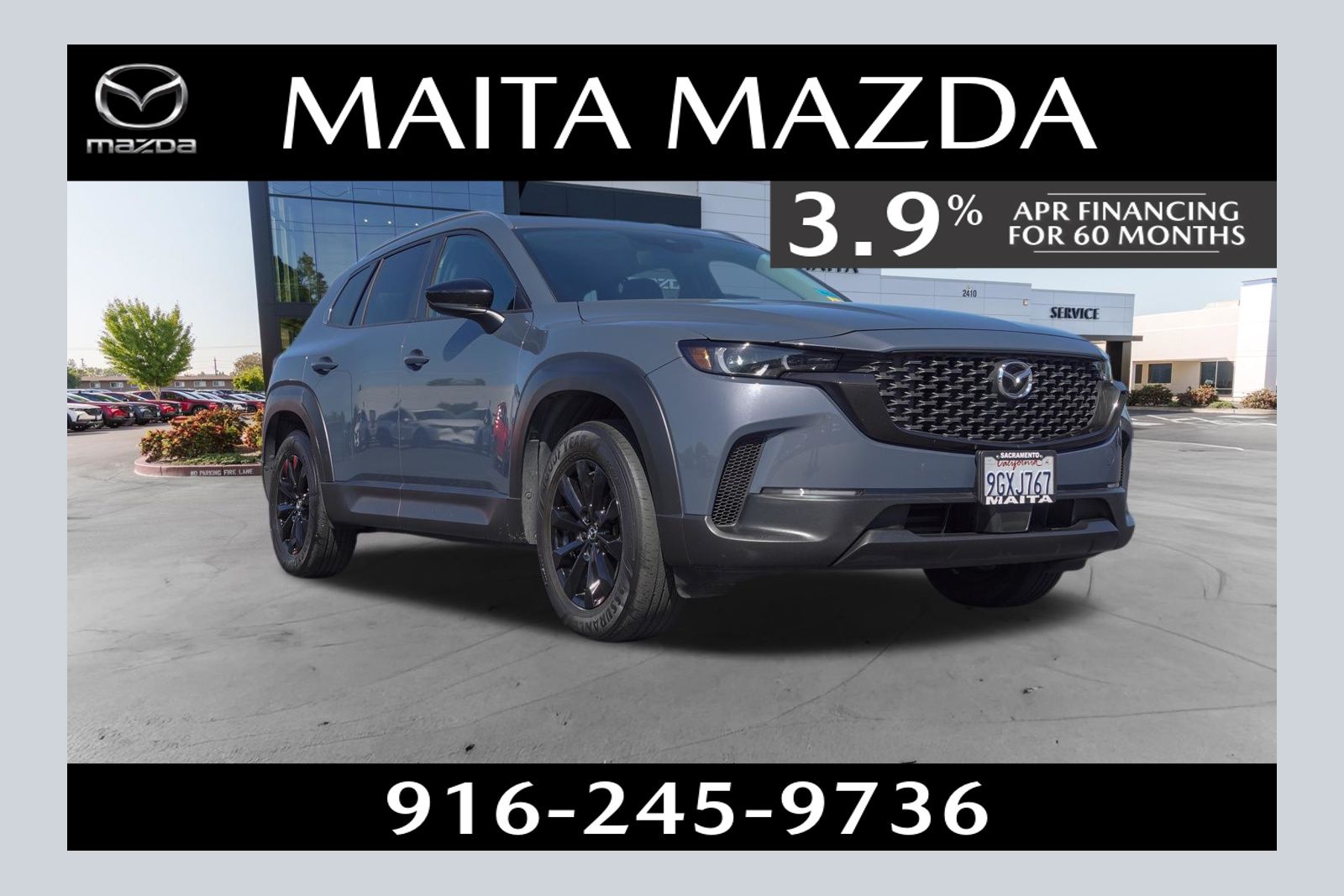 Polymetal Gray Metallic 2023 Mazda CX-50 2.5 S Preferred Plus AWD SUV / Crossover All-Wheel Drive 6-Speed Automatic
