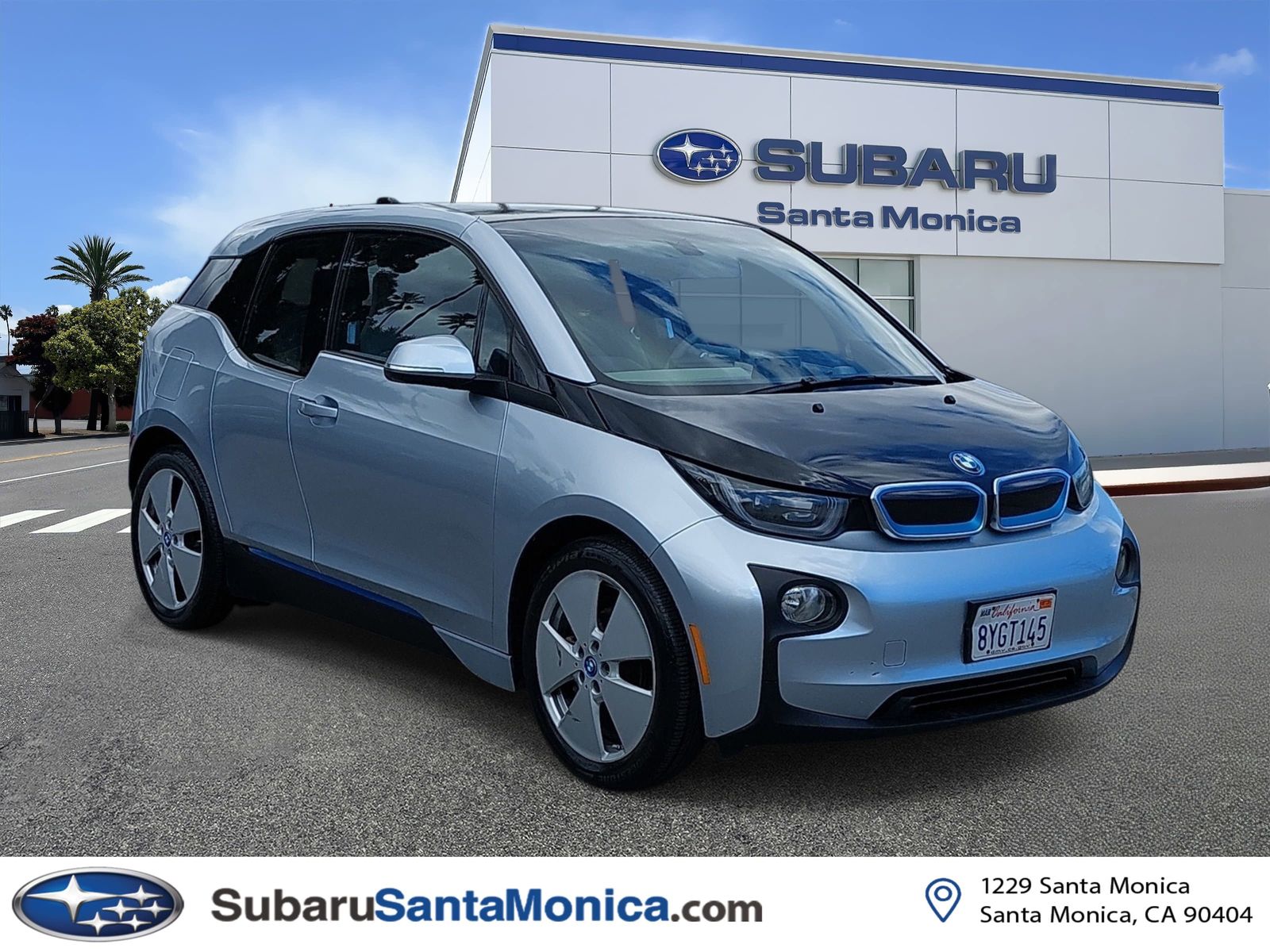 Silver Metallic 2014 BMW i3 RWD Wagon Rear-Wheel Drive Automatic