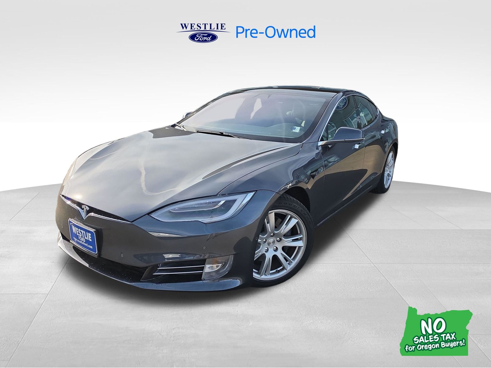 Midnight Silver Metallic 2021 Tesla Model S Long Range Plus AWD Sedan All-Wheel Drive 1-Speed Automatic