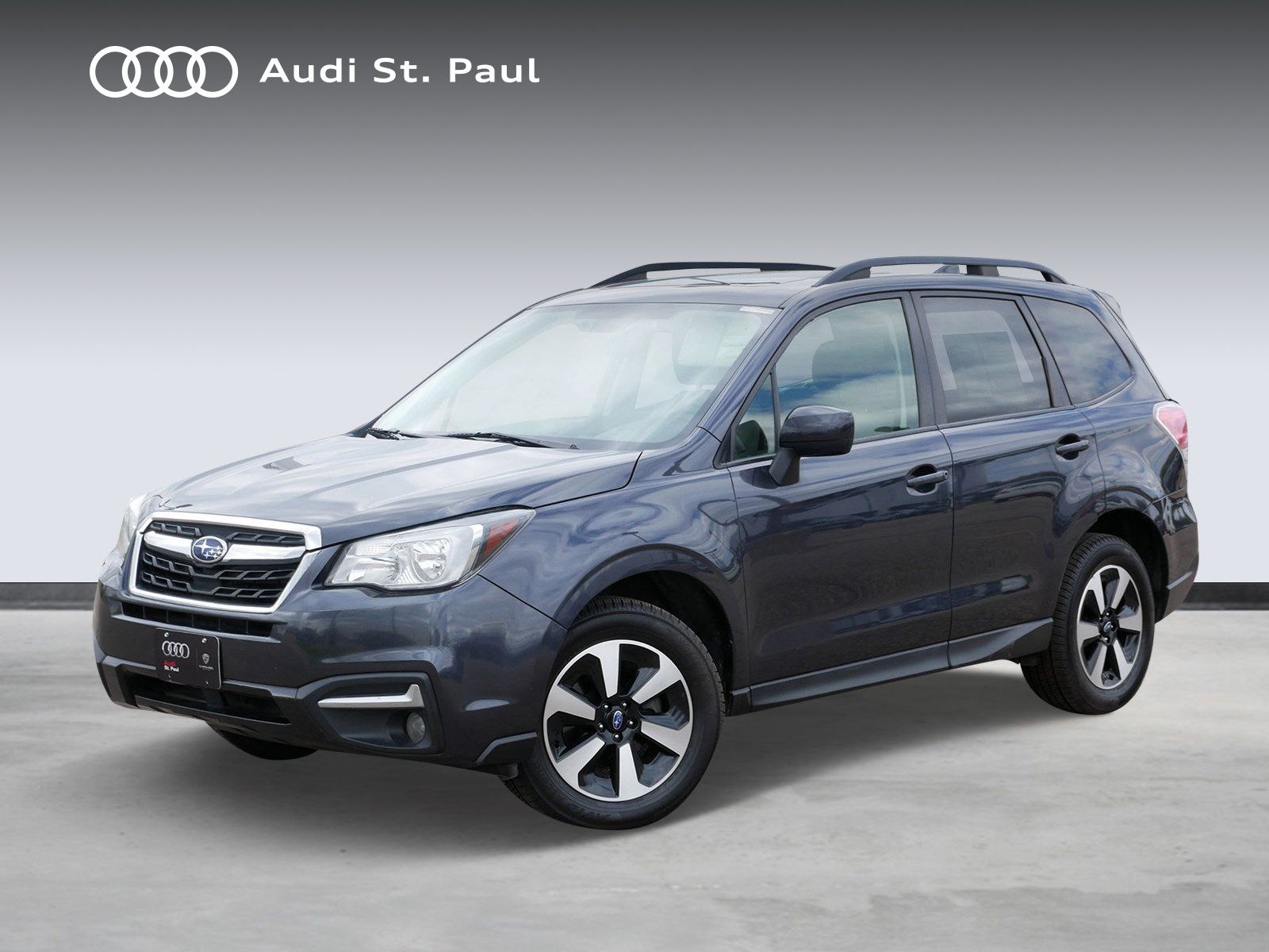 Dark Gray Metallic 2017 Subaru Forester SUV / Crossover All-Wheel Drive Continuously Variable Transmission