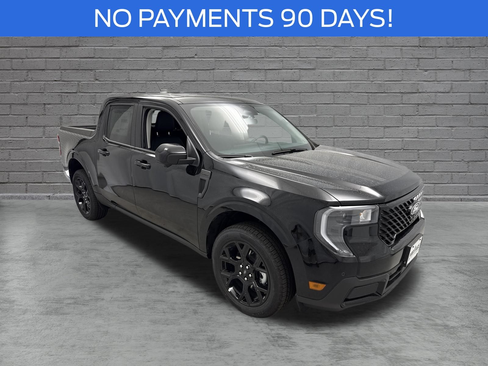 Shadow Black 2026 Ford Maverick Pickup Truck All-Wheel Drive Continuously Variable Transmission