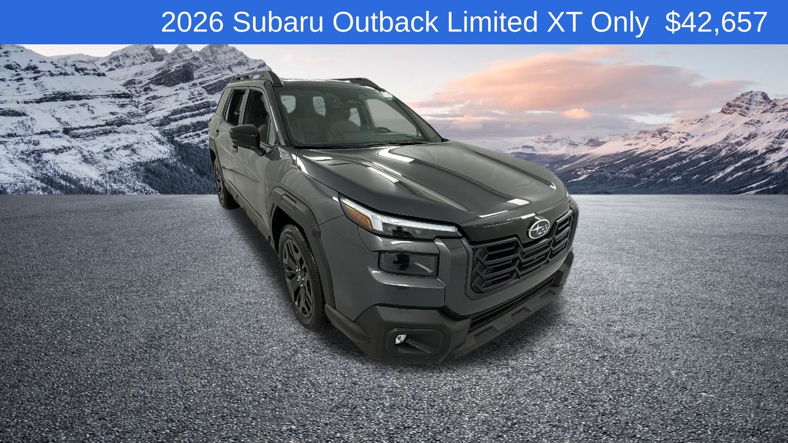 Magnetite Gray Metallic 2026 Subaru Outback SUV / Crossover All-Wheel Drive Continuously Variable Transmission