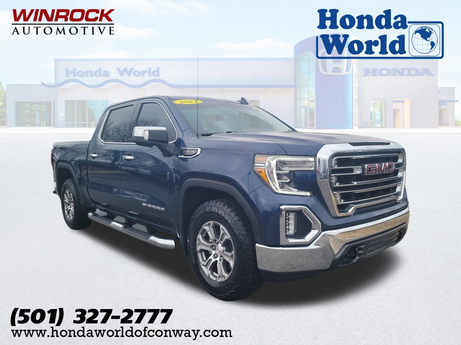 2021 GMC Sierra 1500 SLT Crew Cab 4WD