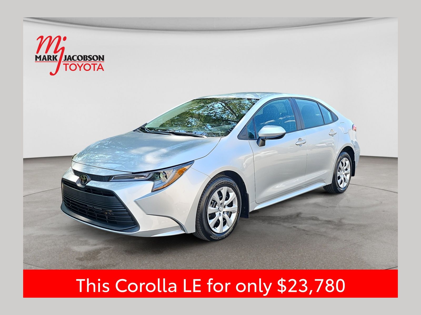 Classic Silver Metallic 2026 Toyota Corolla Sedan Front-Wheel Drive Continuously Variable Transmission