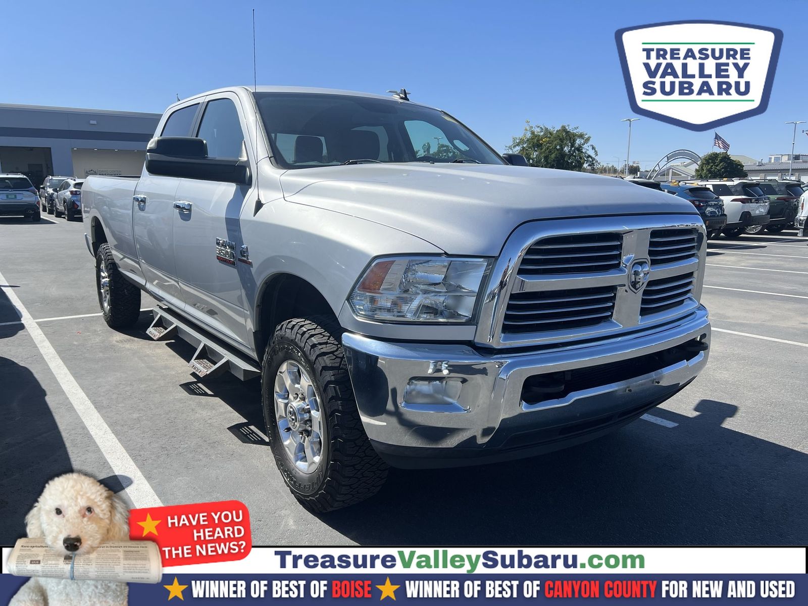 2017 RAM 3500 Plata (Bright Silver Clearcoat Metallic) Camioneta Todo terreno 6 velocidades Automática