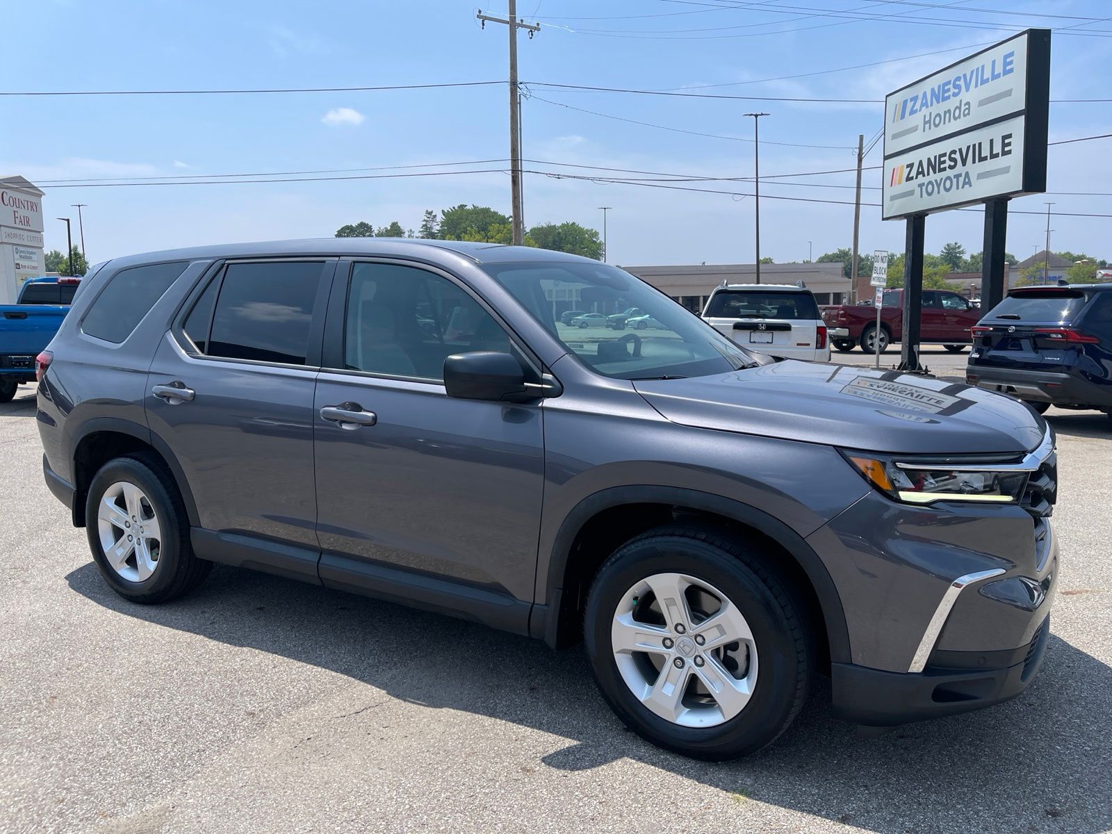 Gray 2023 Honda Pilot SUV / Crossover All-Wheel Drive Automatic