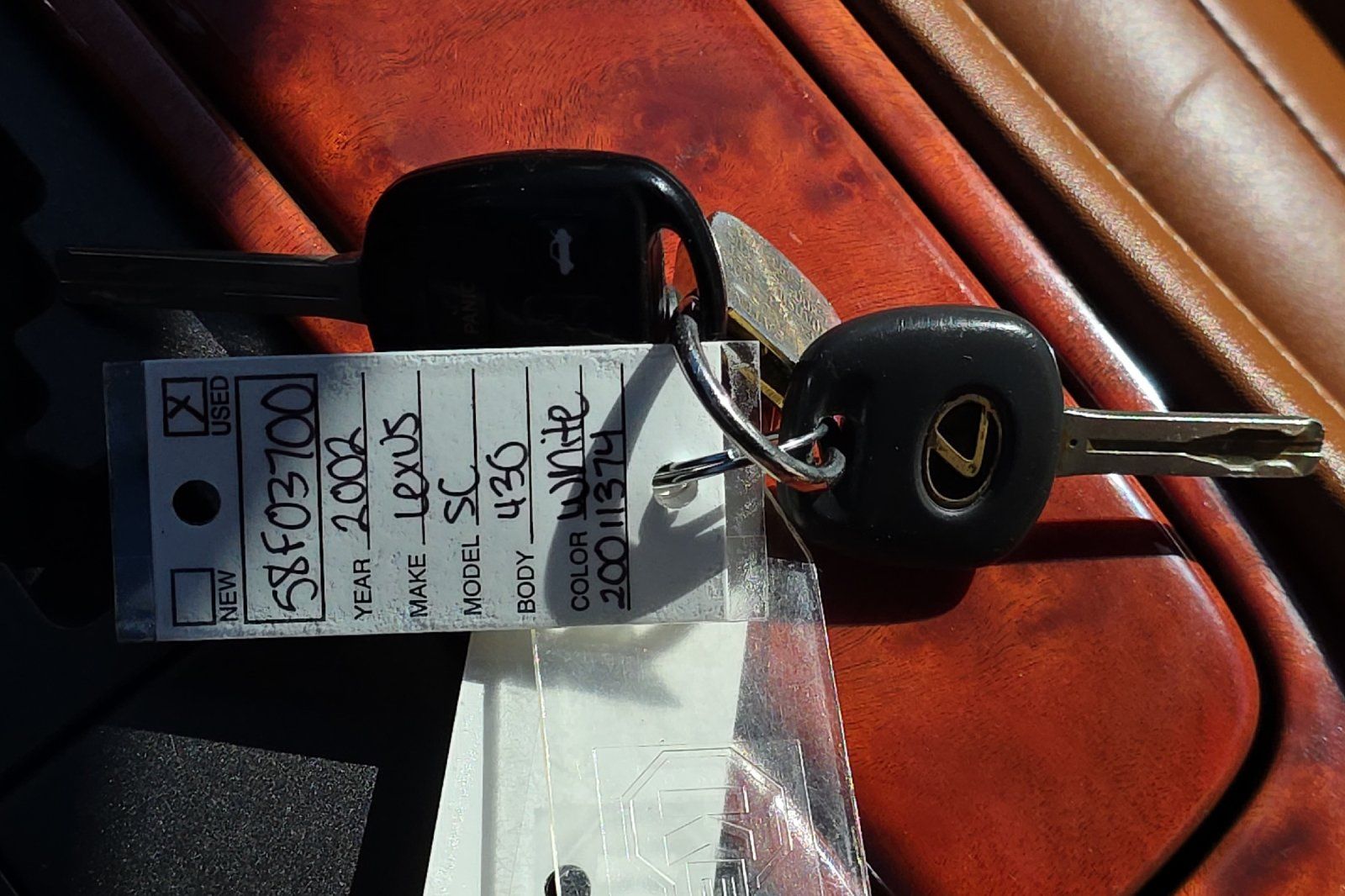 Used 2002 White Gold Crystal Lexus 430 image 9