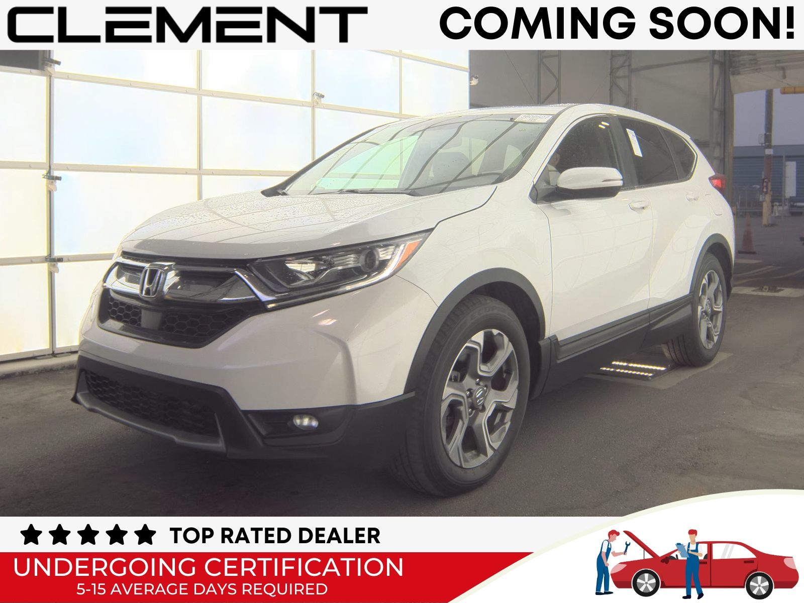 Platinum White Pearl 2019 Honda CR-V EX-L FWD SUV / Crossover Front-Wheel Drive Continuously Variable Transmission