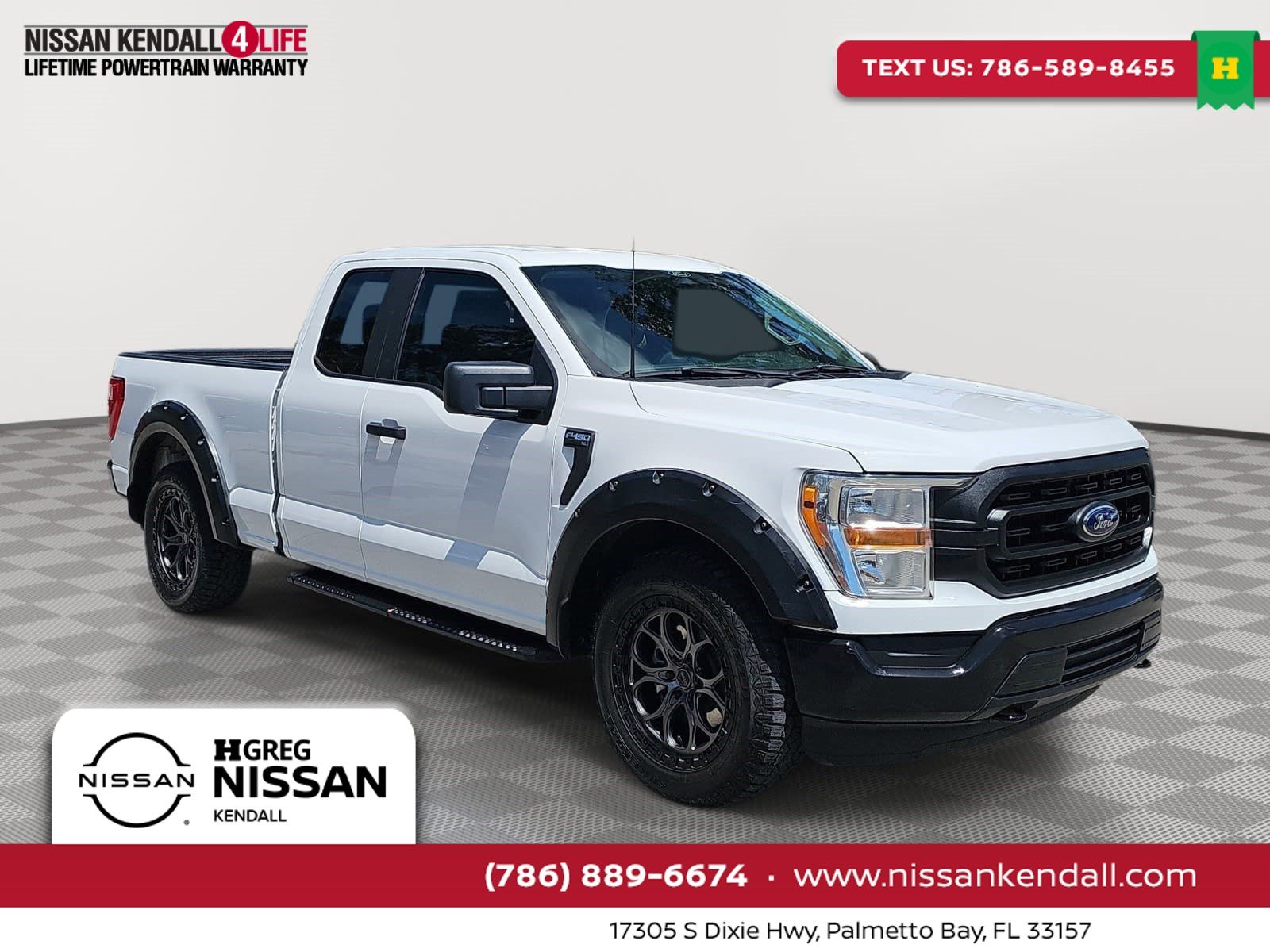 Oxford White 2022 Ford F-150 Pickup Truck 4X2 Automatic