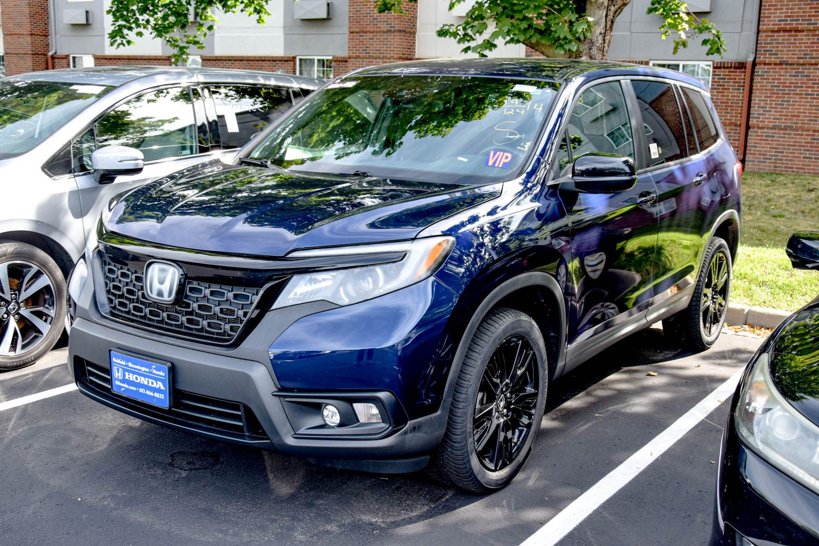 Black (Obsidian Blue Pearl) 2019 Honda Passport SUV / Crossover All-Wheel Drive 9-Speed Automatic