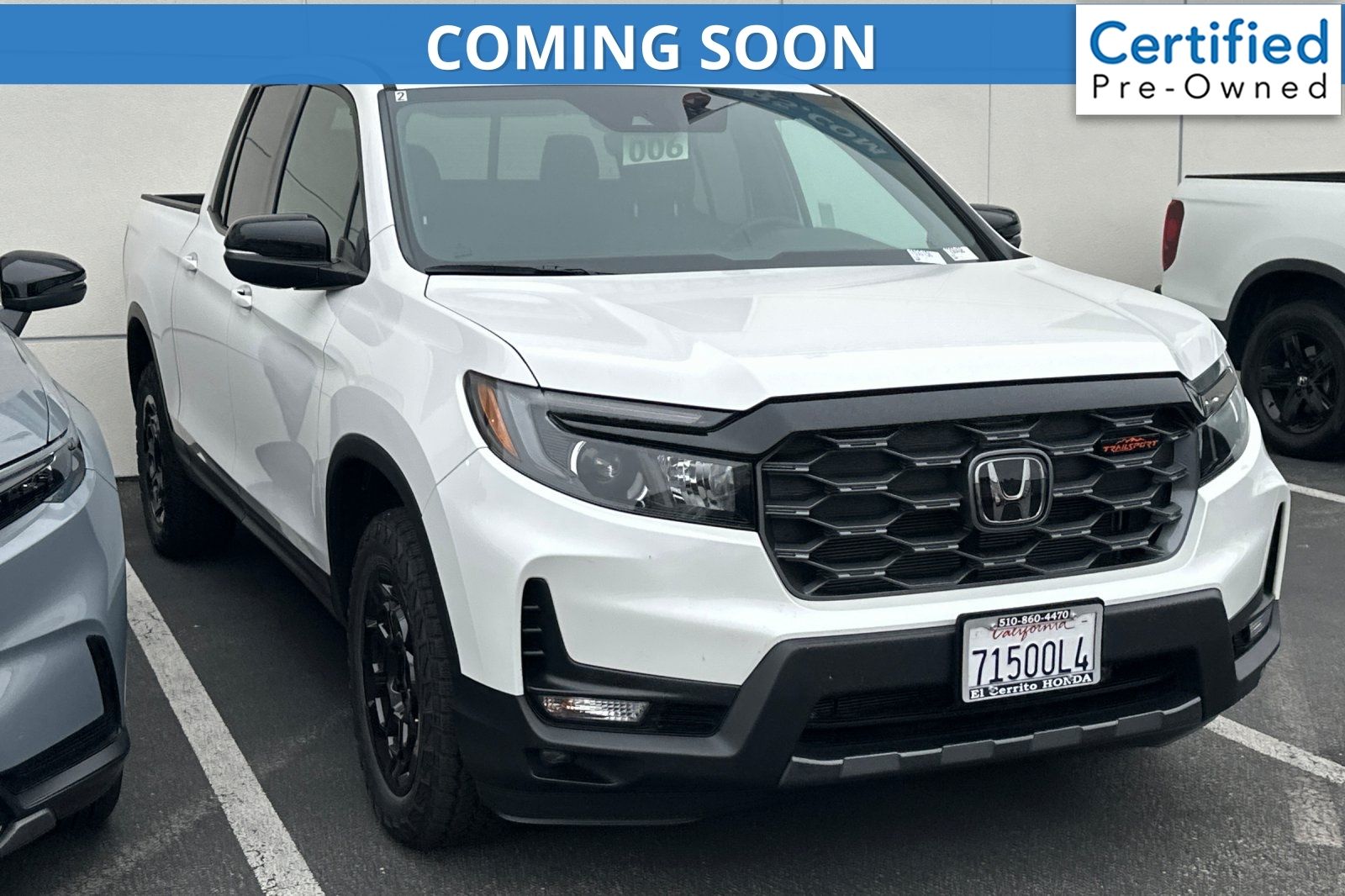 Platinum White Pearl 2026 Honda Ridgeline Pickup Truck All-Wheel Drive 9-Speed Automatic