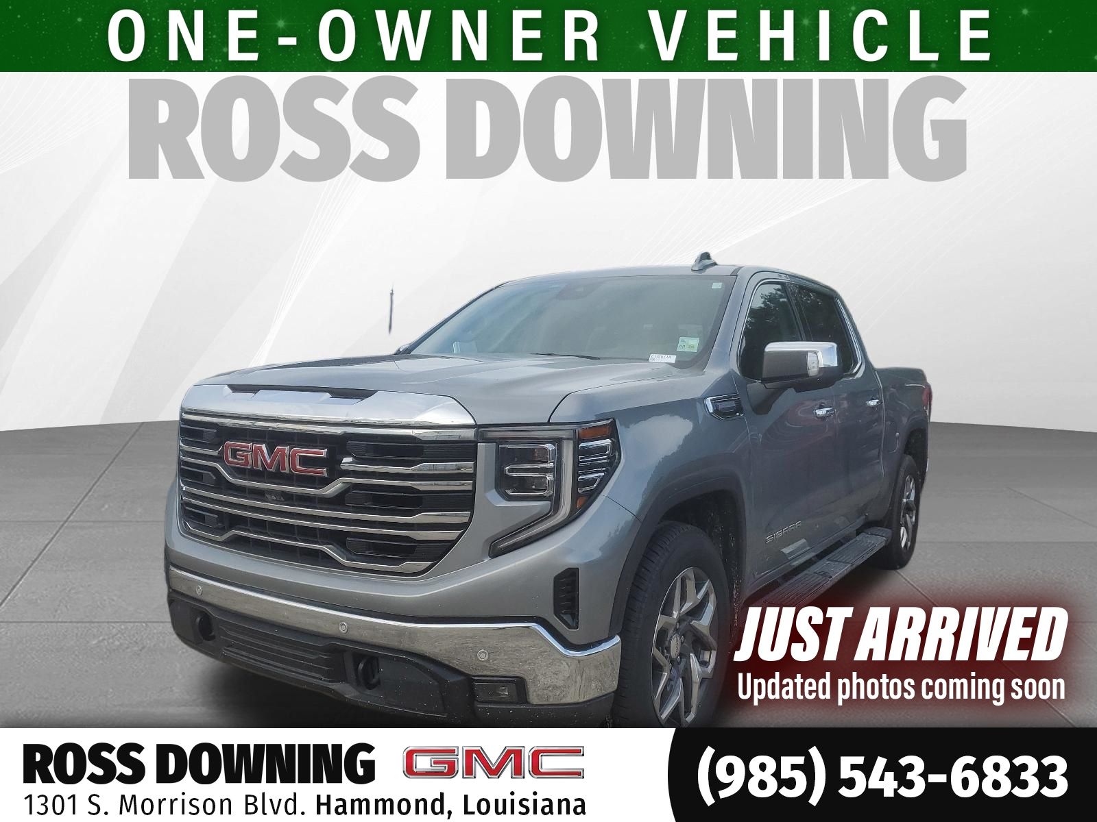 2023 GMC Sierra 1500 SLT Silver at Toyota of Kenner