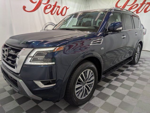 Hermosa Blue Pearl 2022 Nissan Armada SUV / Crossover 4X2 7-Speed Automatic
