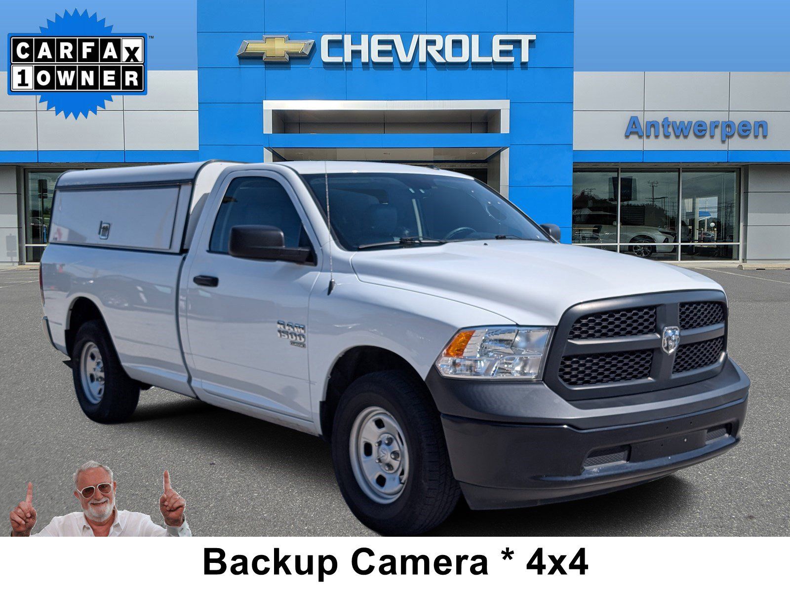 Bright White Clearcoat 2022 RAM 1500 Classic Tradesman LB 4WD Pickup Truck Four-Wheel Drive 8-Speed Automatic