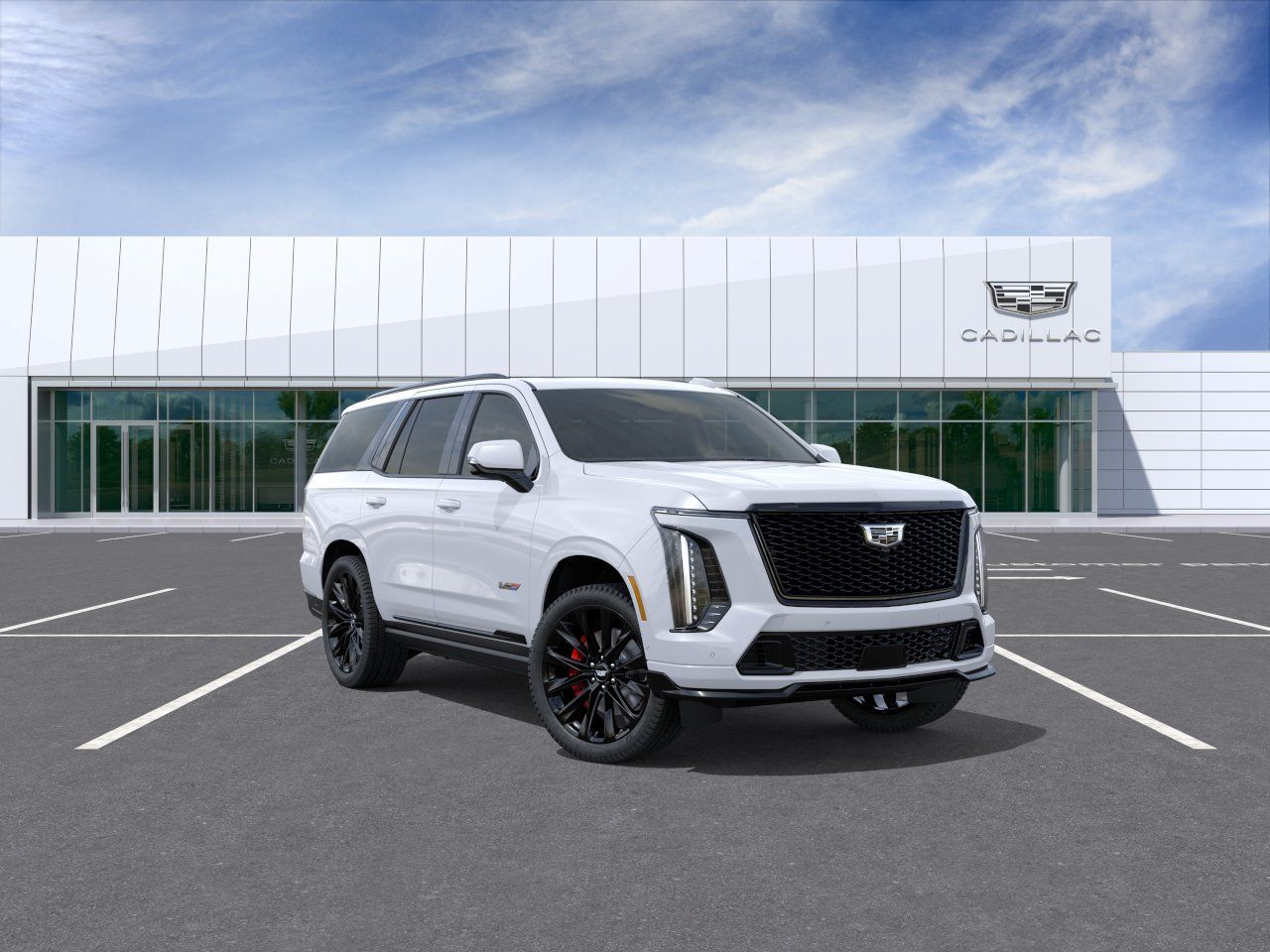 White 2026 Cadillac Escalade-V 4WD SUV / Crossover All-Wheel Drive