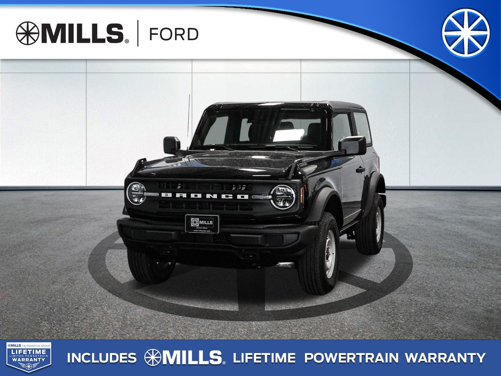 Shadow Black 2026 Ford Bronco SUV / Crossover Four-Wheel Drive 7-Speed Manual