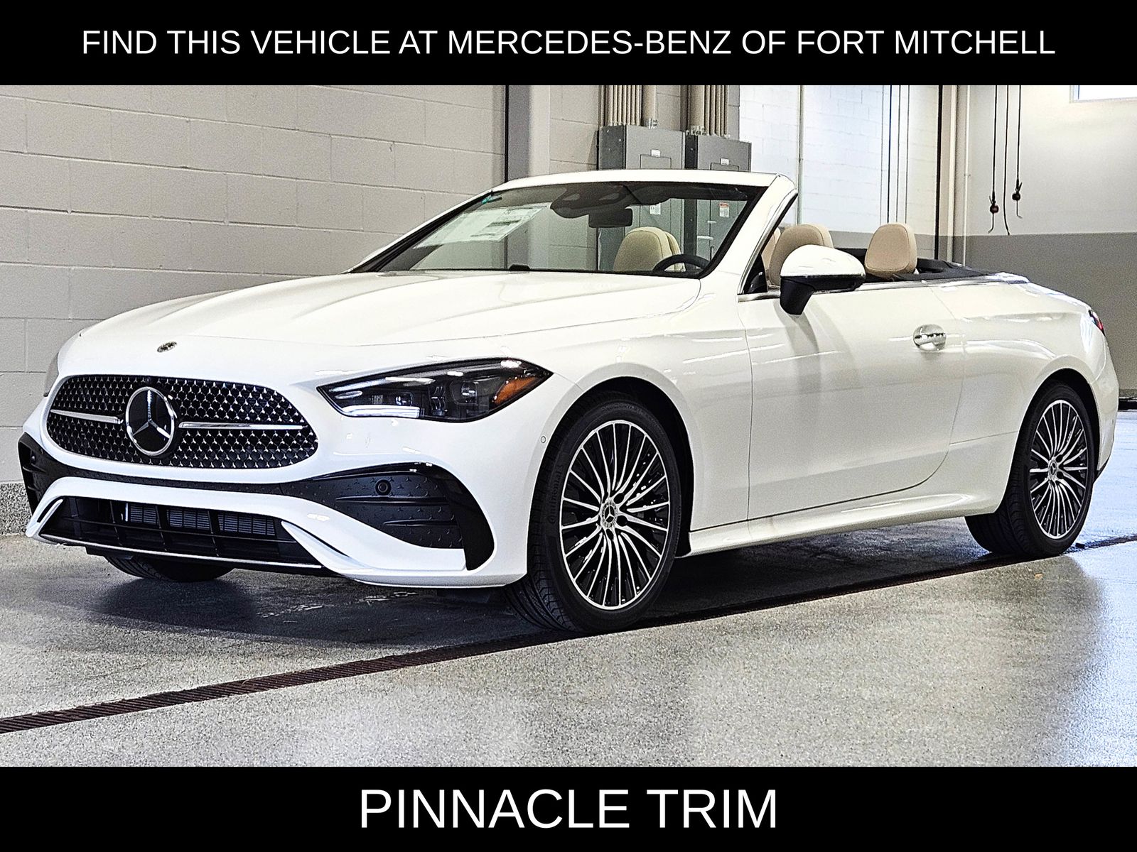 Polar White 2026 Mercedes-Benz CLE Convertible All-Wheel Drive 9-Speed Automatic