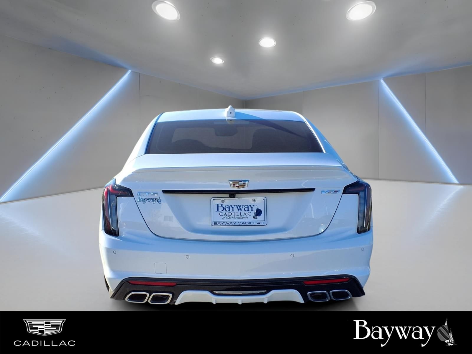 2026 Cadillac CT5 V-Series White at Bayway Cadillac of The Woodlands