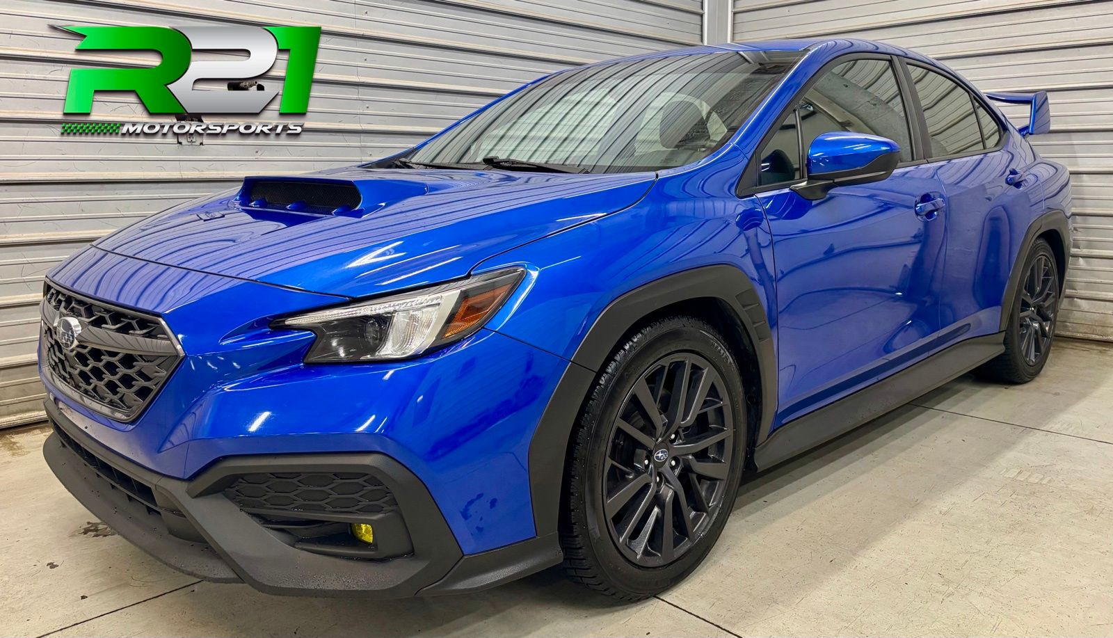 Blue Pearl 2023 Subaru WRX Sedan All-Wheel Drive 6-Speed Manual