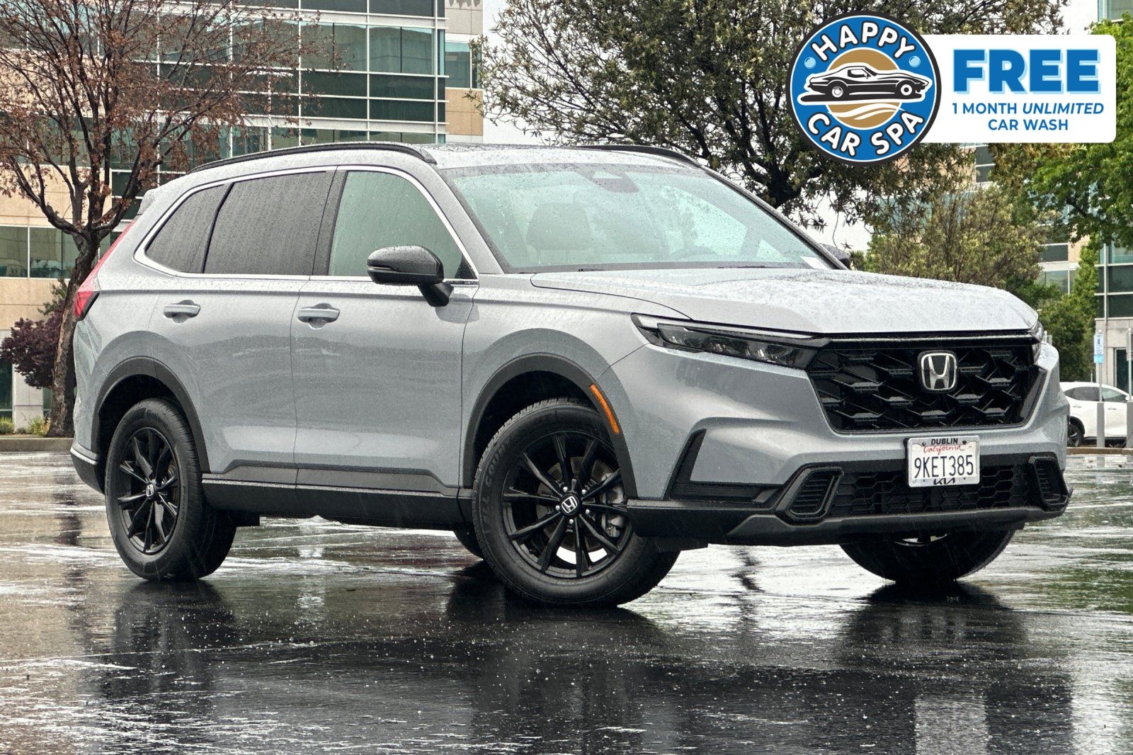 Urban Gray Pearl 2024 Honda CR-V Hybrid Sport AWD SUV / Crossover All-Wheel Drive Continuously Variable Transmission