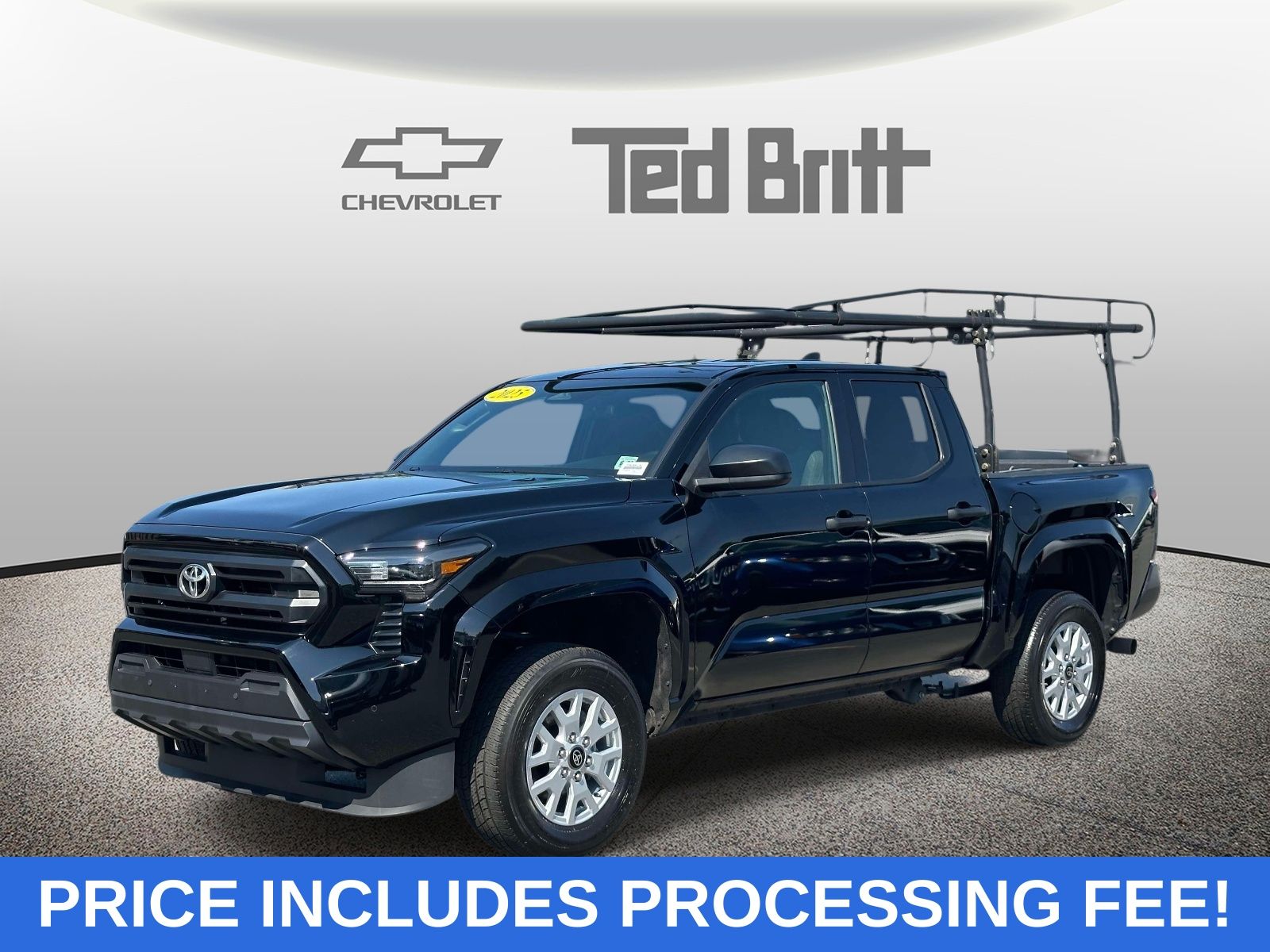 Black 2025 Toyota Tacoma Pickup Truck 4X2 8-Speed Automatic