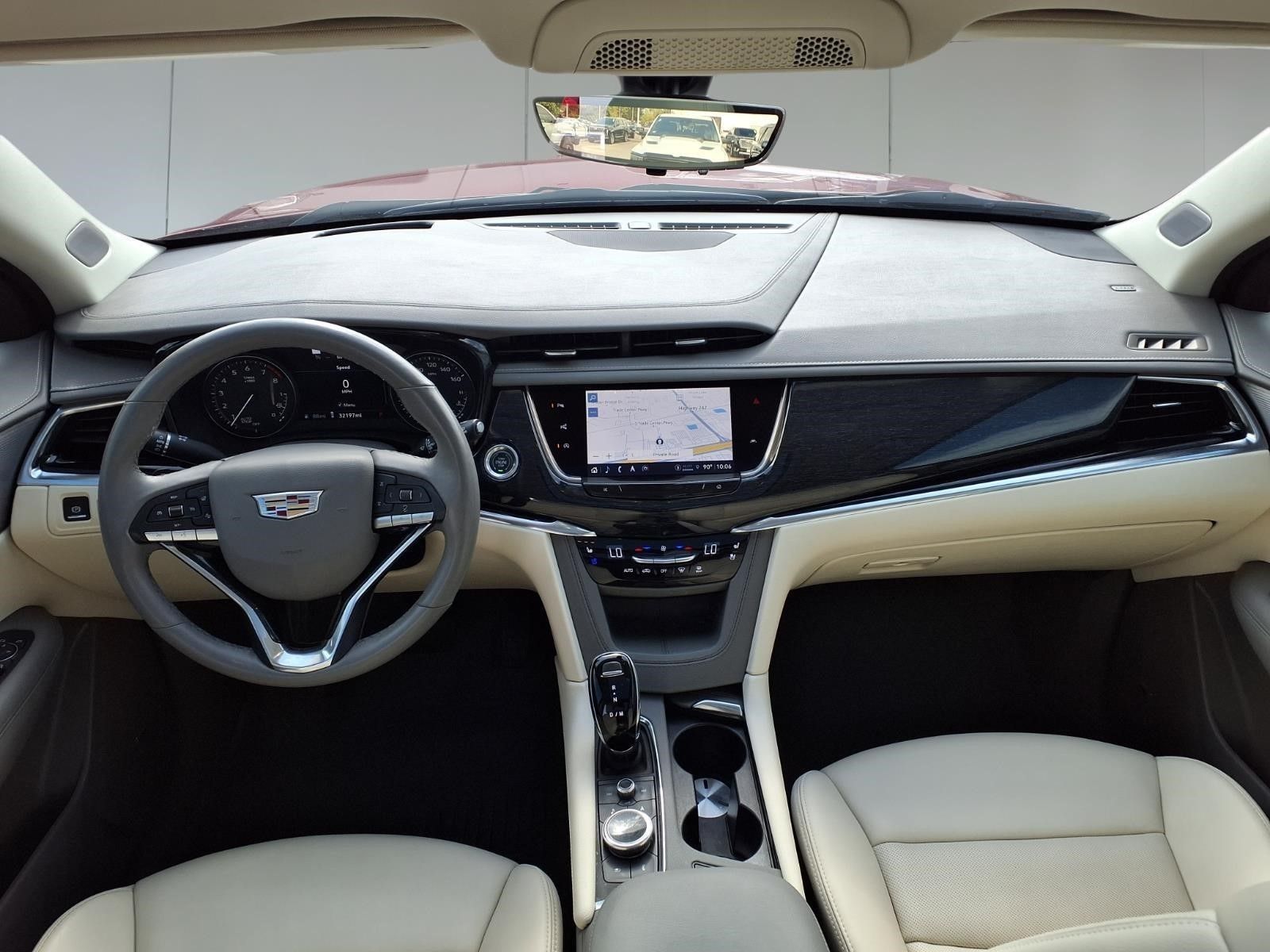2024 Cadillac XT6 Premium Luxury Red at AutoSavvy Houston Southwest