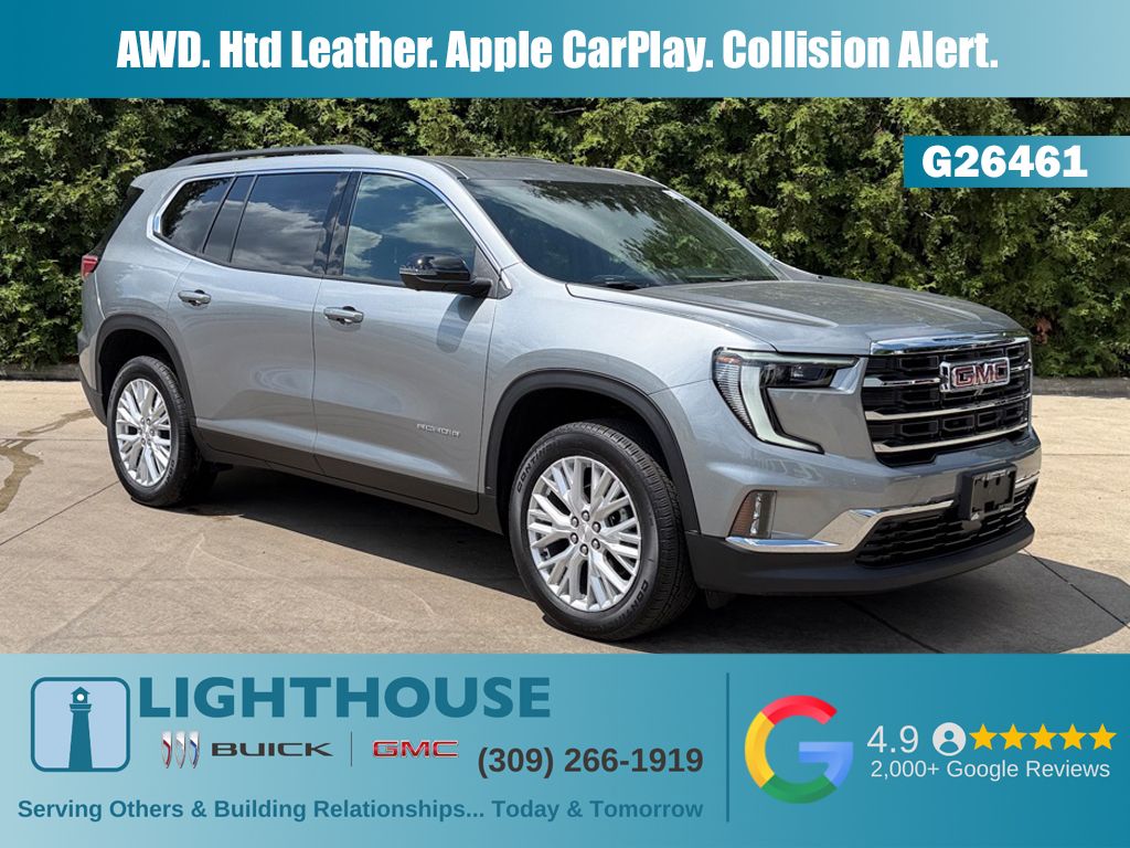 Sterling Metallic 2026 GMC Acadia SUV / Crossover Four-Wheel Drive 8-Speed Automatic