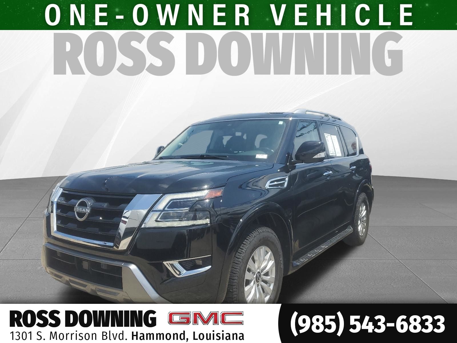 Super Black 2024 Nissan Armada SUV / Crossover 4X2 7-Speed Automatic