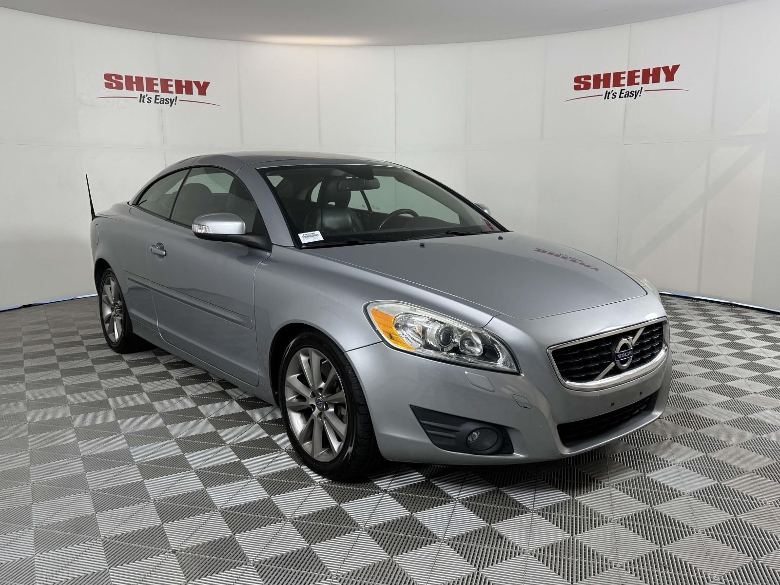 Electric Silver Metallic 2012 Volvo C70 T5 Convertible Front-Wheel Drive 5-Speed Automatic