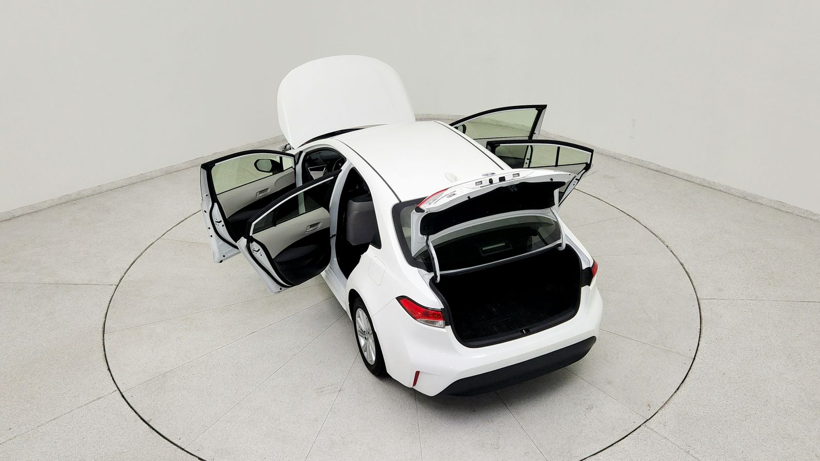 Used 2024 White Toyota LE image 23