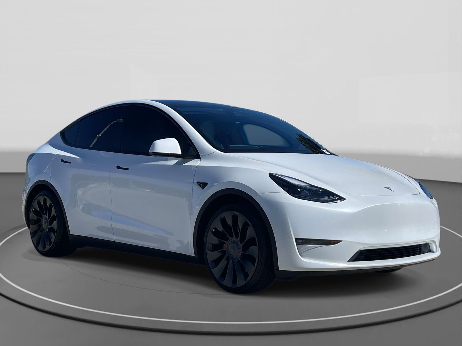 White 2025 Tesla Model Y SUV / Crossover All-Wheel Drive 1-Speed Automatic