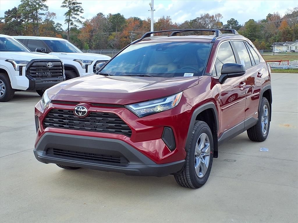 2025 Toyota RAV4 Hybrid LE Red at Community Toyota