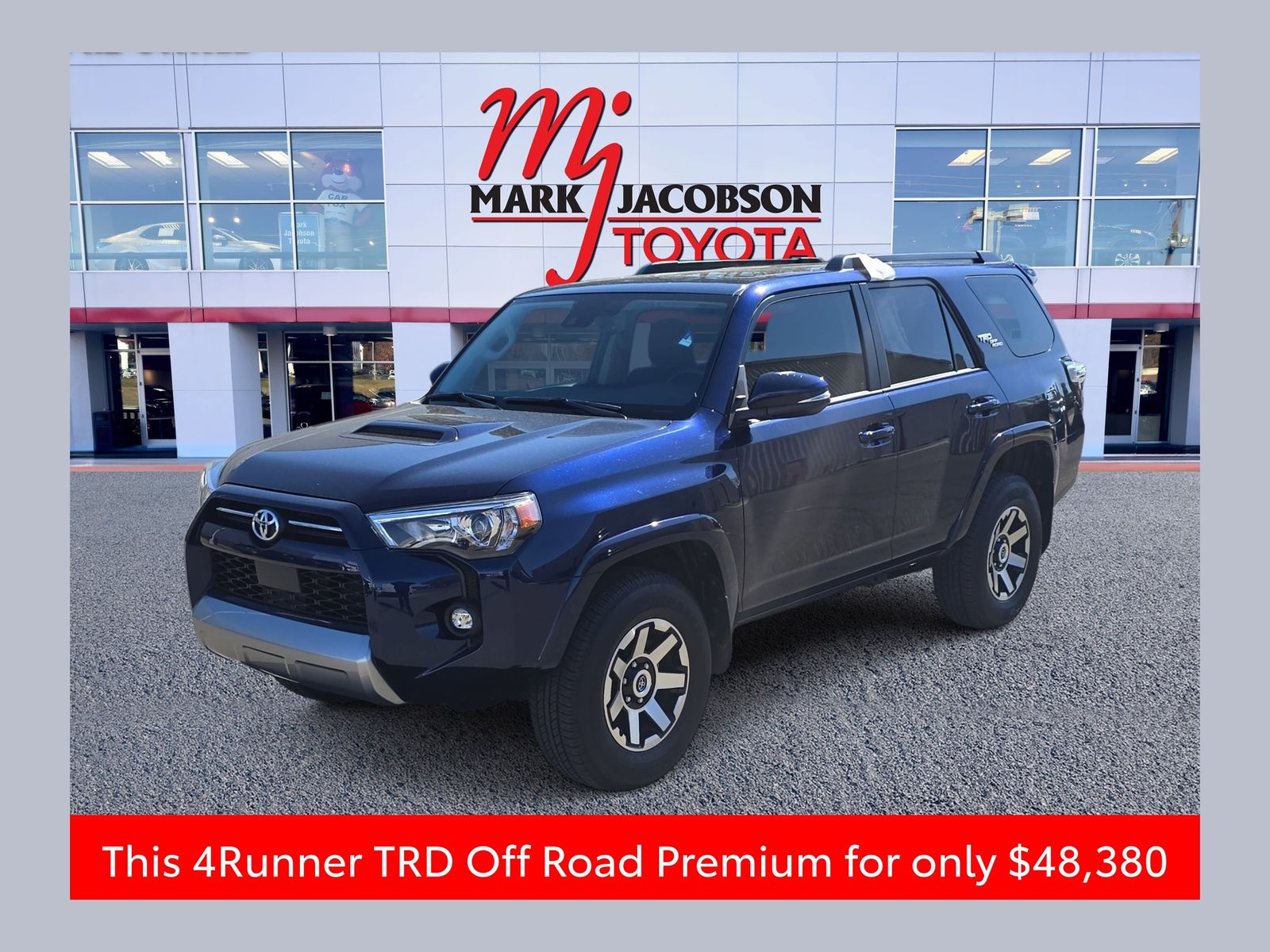 Nautical Blue Metallic 2023 Toyota 4Runner TRD Off-Road Premium 4WD SUV / Crossover Four-Wheel Drive 5-Speed Automatic