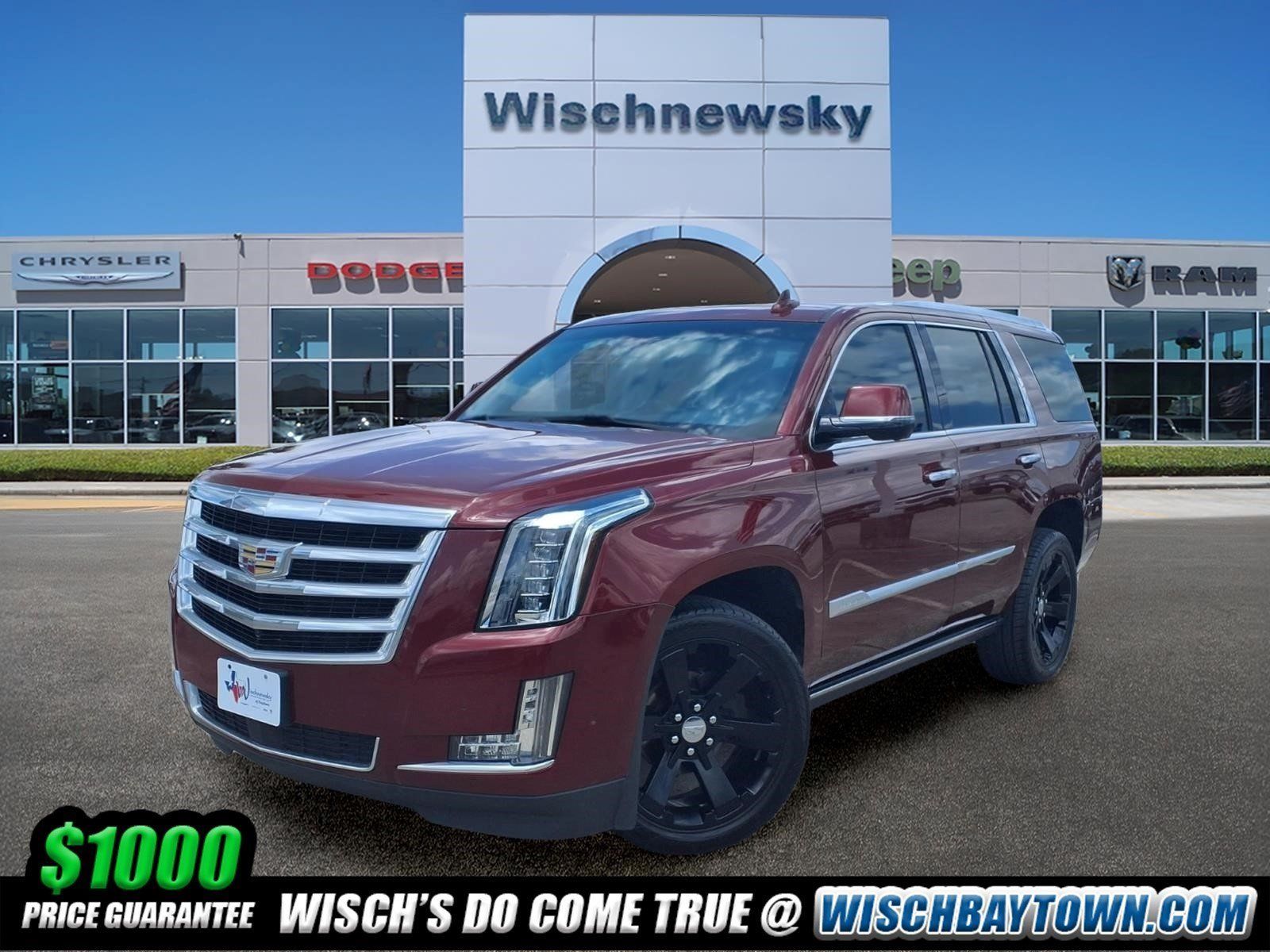2020 Cadillac Escalade Premium Luxury Red at Bayway Cadillac of The Woodlands