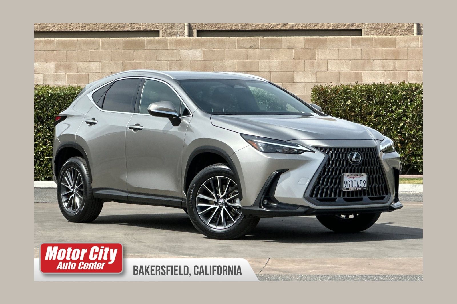 Silver 2024 Lexus NX 250 FWD SUV / Crossover Front-Wheel Drive 8-Speed Automatic