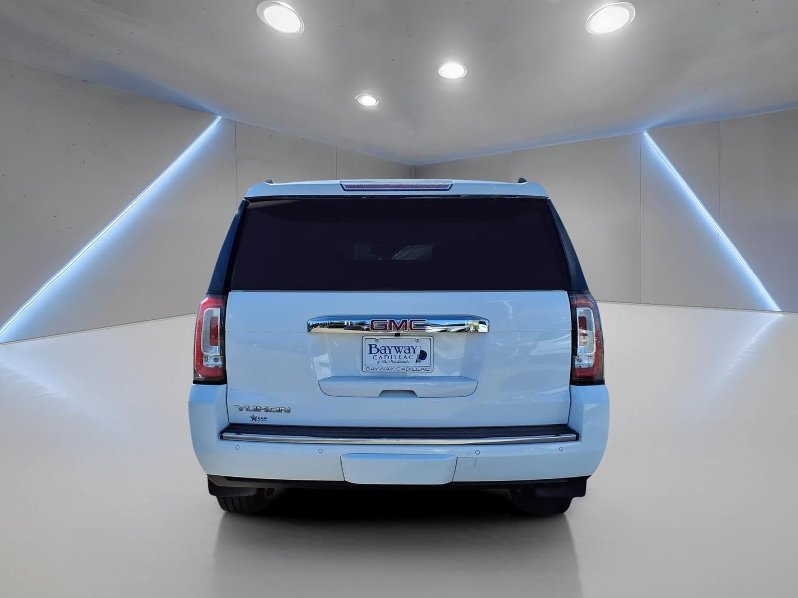 2018 GMC Yukon Denali White at DeMontrond Automotive Group