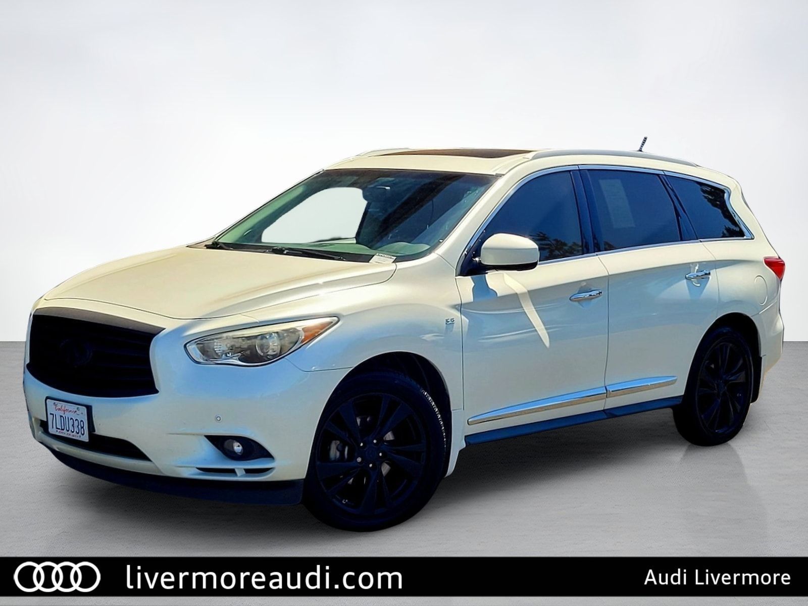 Majestic White 2015 INFINITI QX60 SUV / Crossover All-Wheel Drive Continuously Variable Transmission