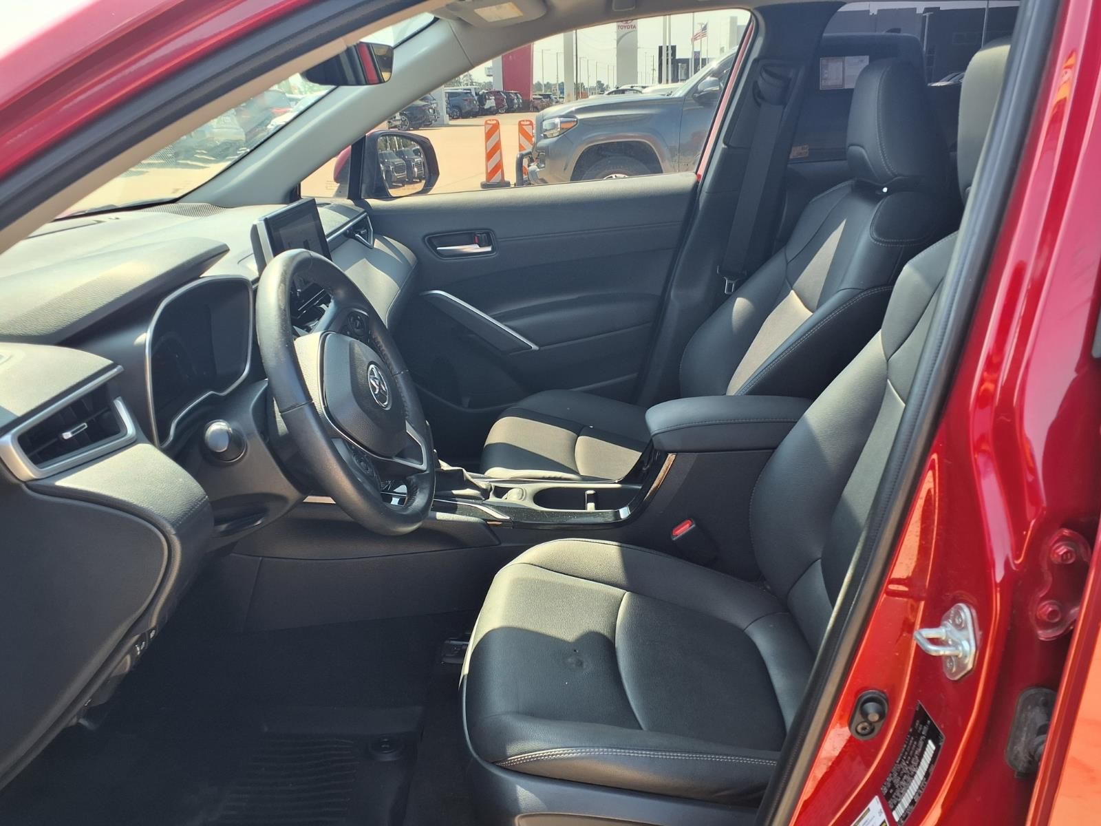 2023 Toyota Corolla Cross XLE Red at Monument Chevrolet